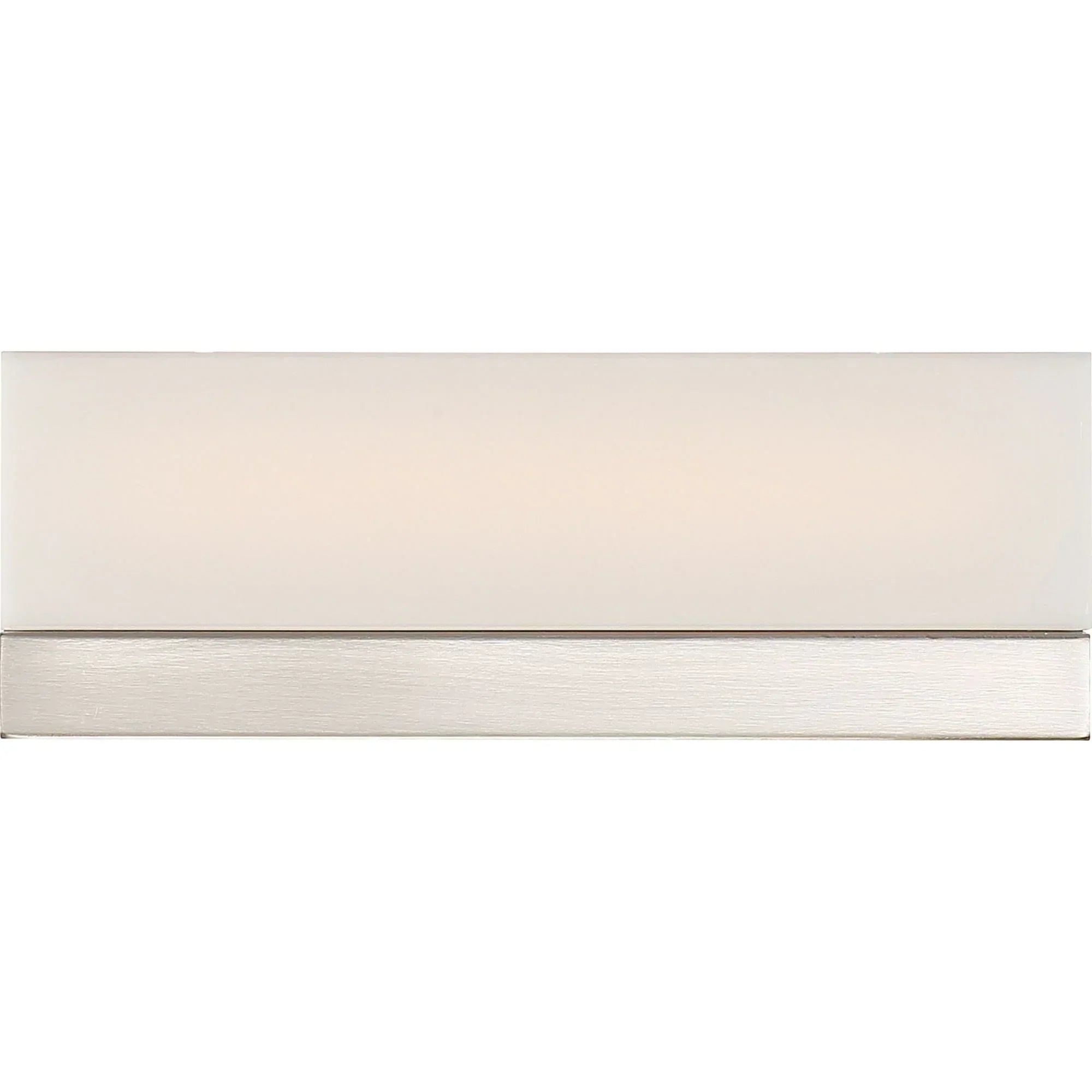 Jackson LED Vanity Light Nickel Finish, White Acrylic - Bees Lighting