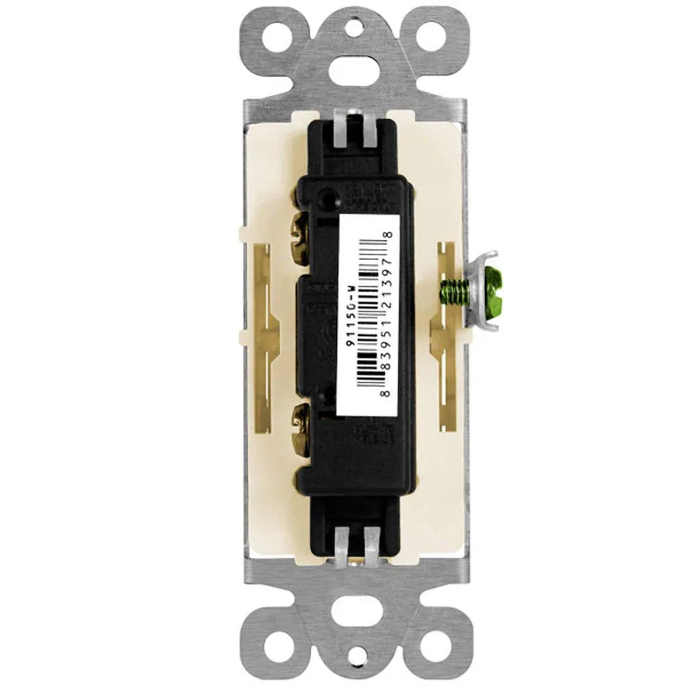 Deco 15 amp Single-Pole Switch, Light Almond - Bees Lighting