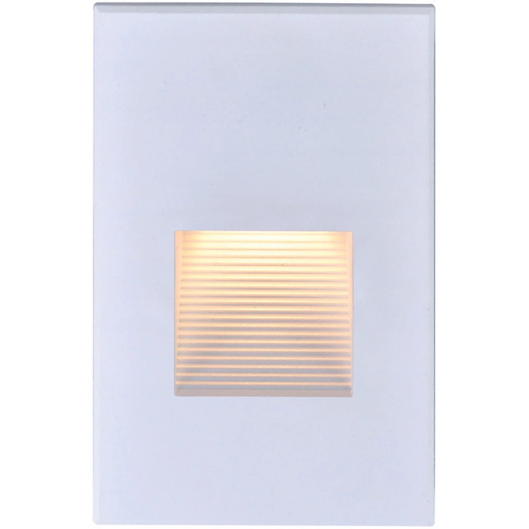 5" LED Vertical Step Light, 3W 3000K, White Finish - Bees Lighting
