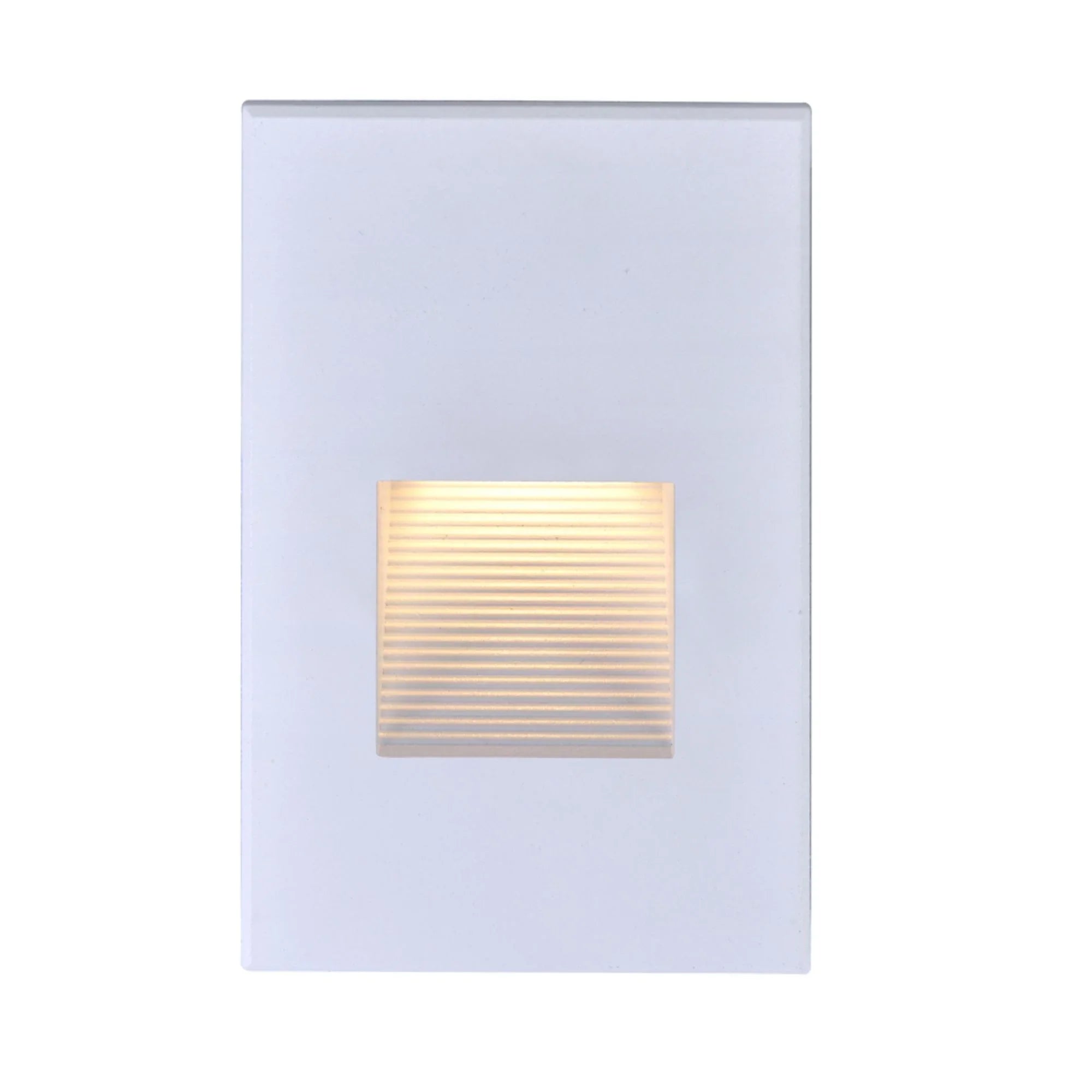 5" LED Vertical Step Light, 3W 3000K, White Finish - Bees Lighting