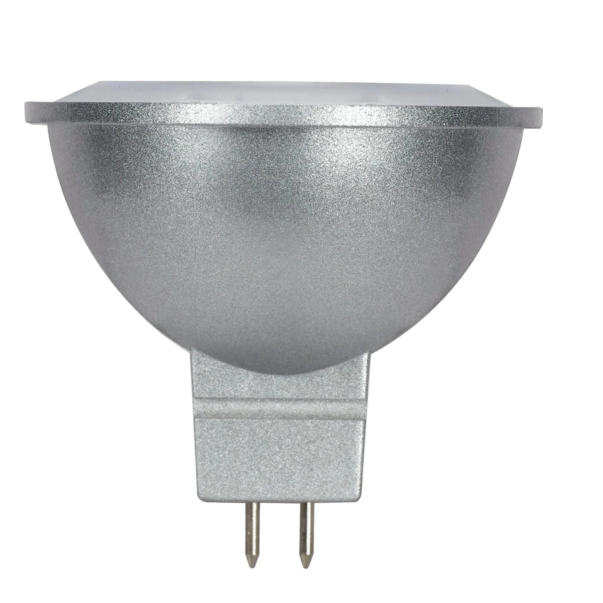 MR16 LED Bulb, 8 Watts, 490 Lumens, 3500K, 75W Equal, GU5.3 Base, 40° Flood, 12V - Bees Lighting