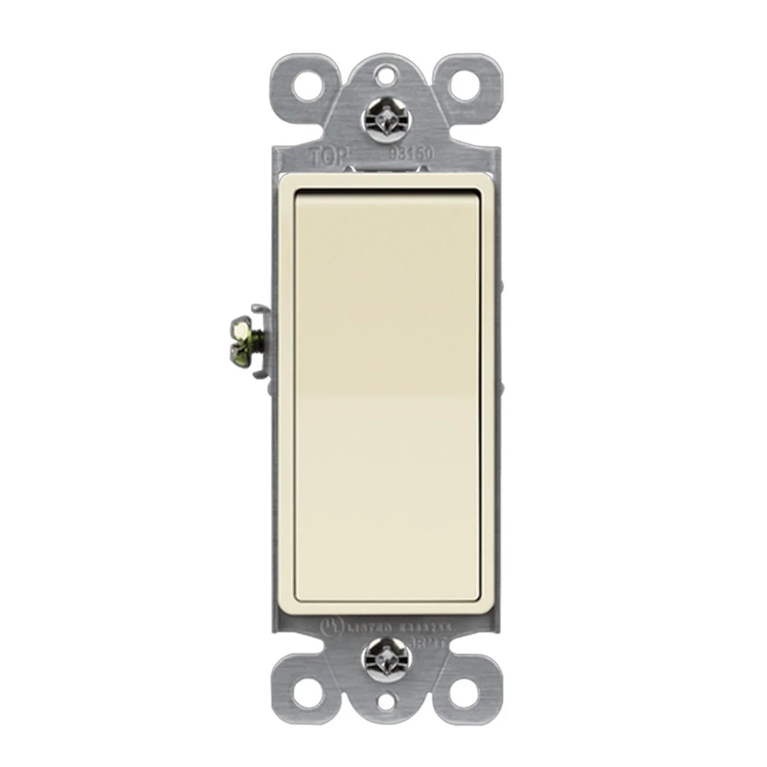 Deco 3-Way 15 Amp Rocker Switch, Light Almond - Bees Lighting