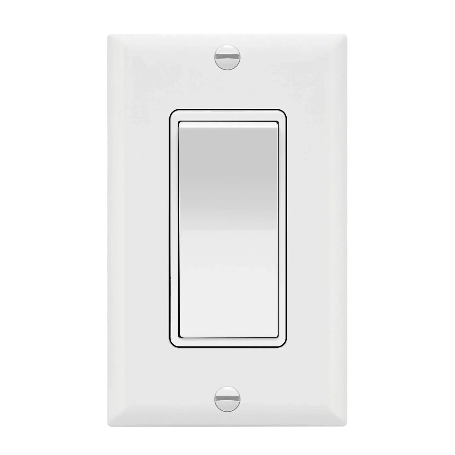 Deco 3-Way 15 Amp Rocker Switch, White - Bees Lighting