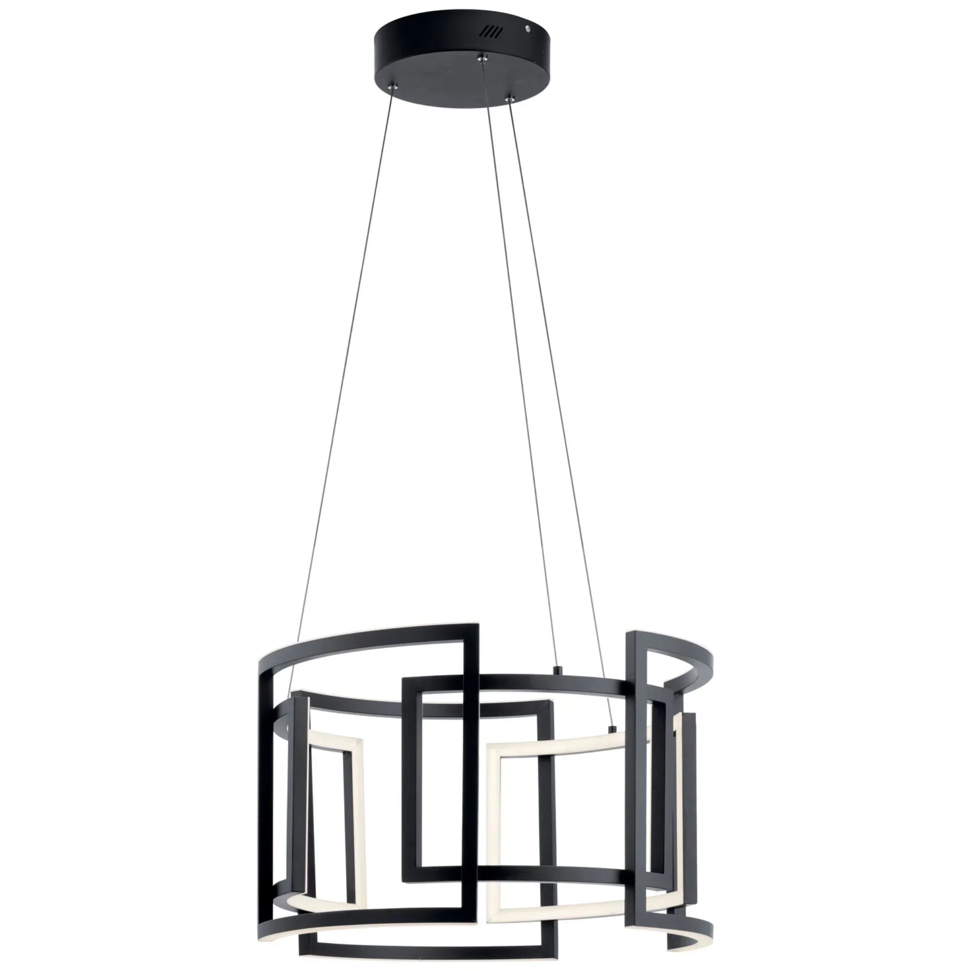 Melko 9-Light LED Round Pendant - Bees Lighting