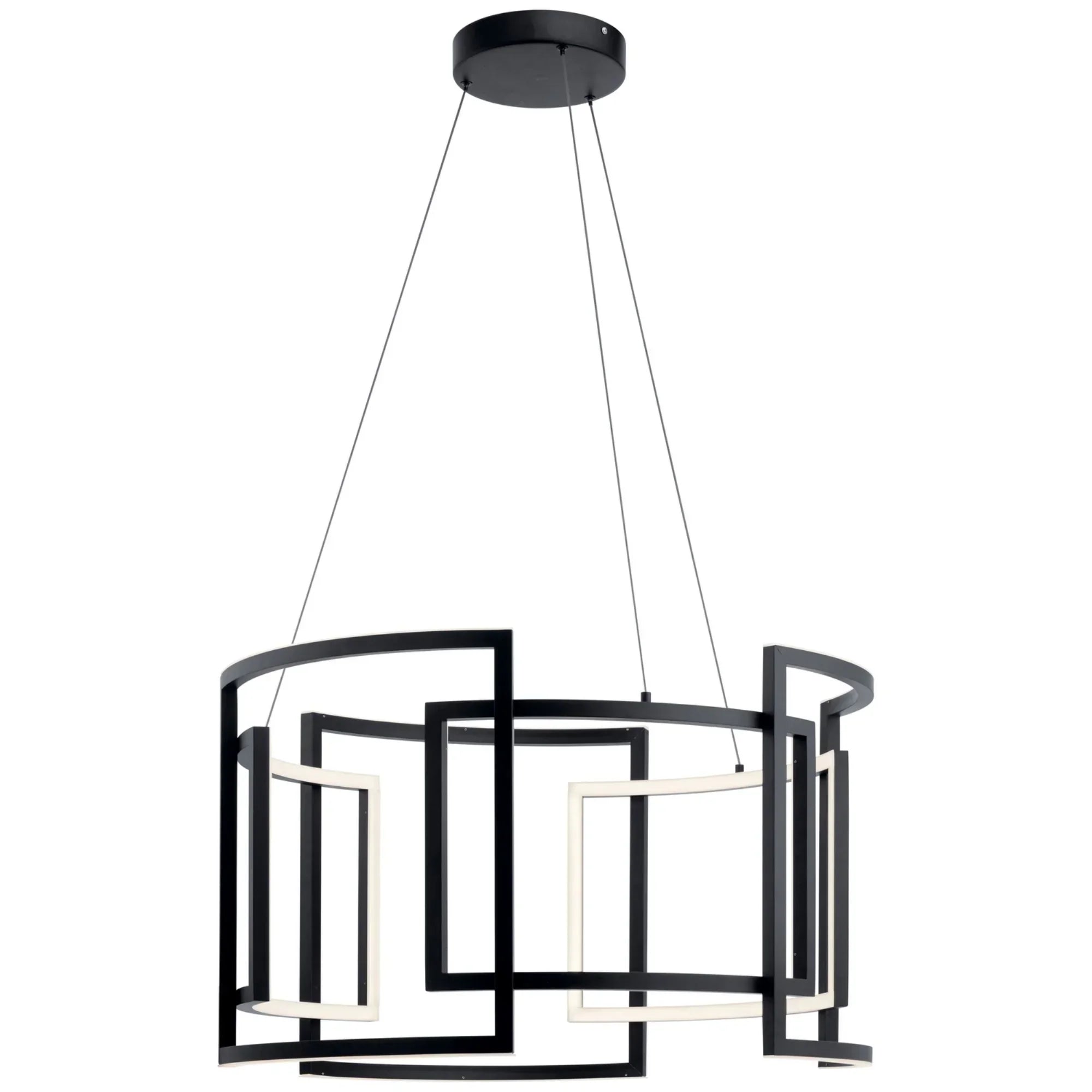 Melko 9-Light LED Round Pendant - Bees Lighting