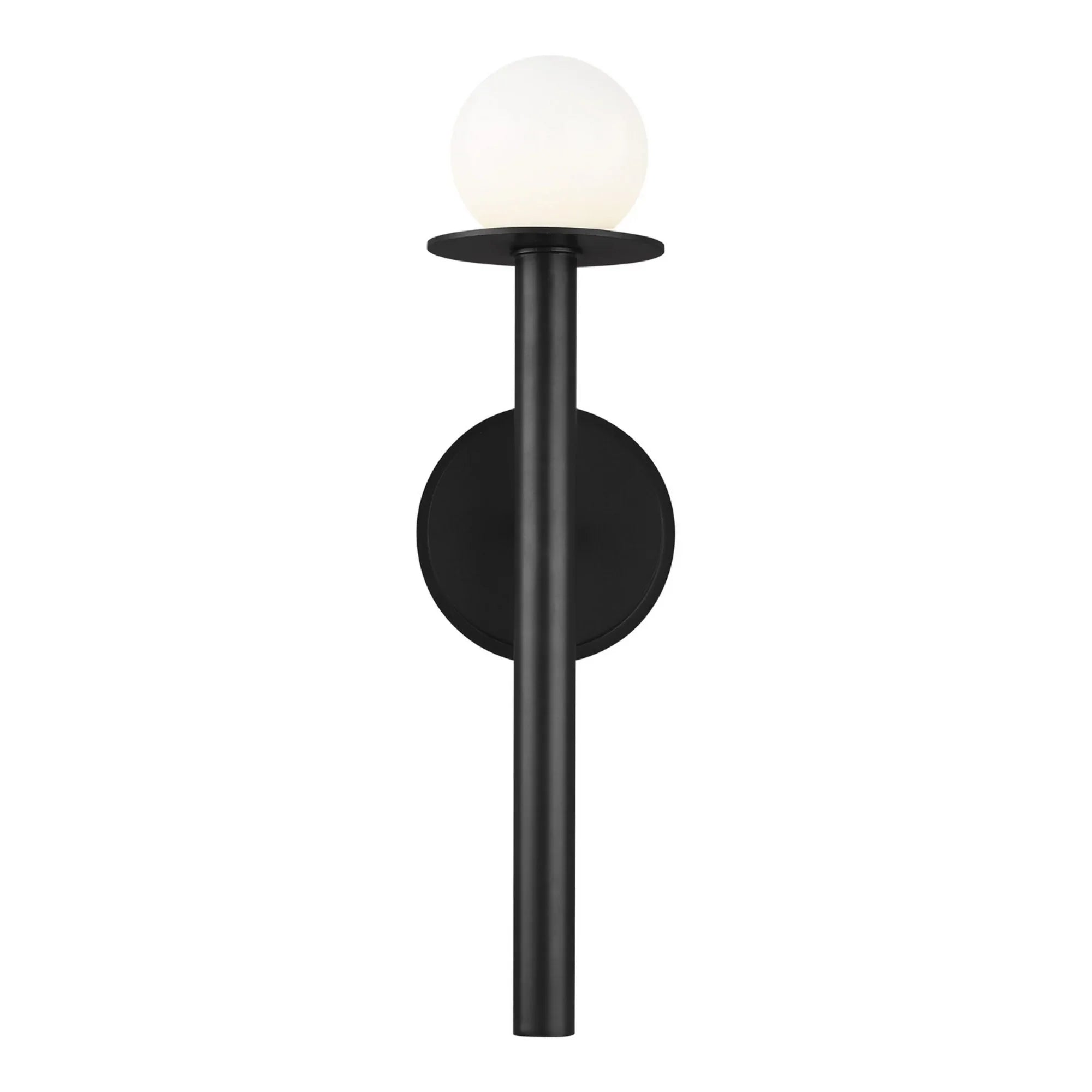 Nodes 17" Single Sconce, Midnight Black Finish - Bees Lighting