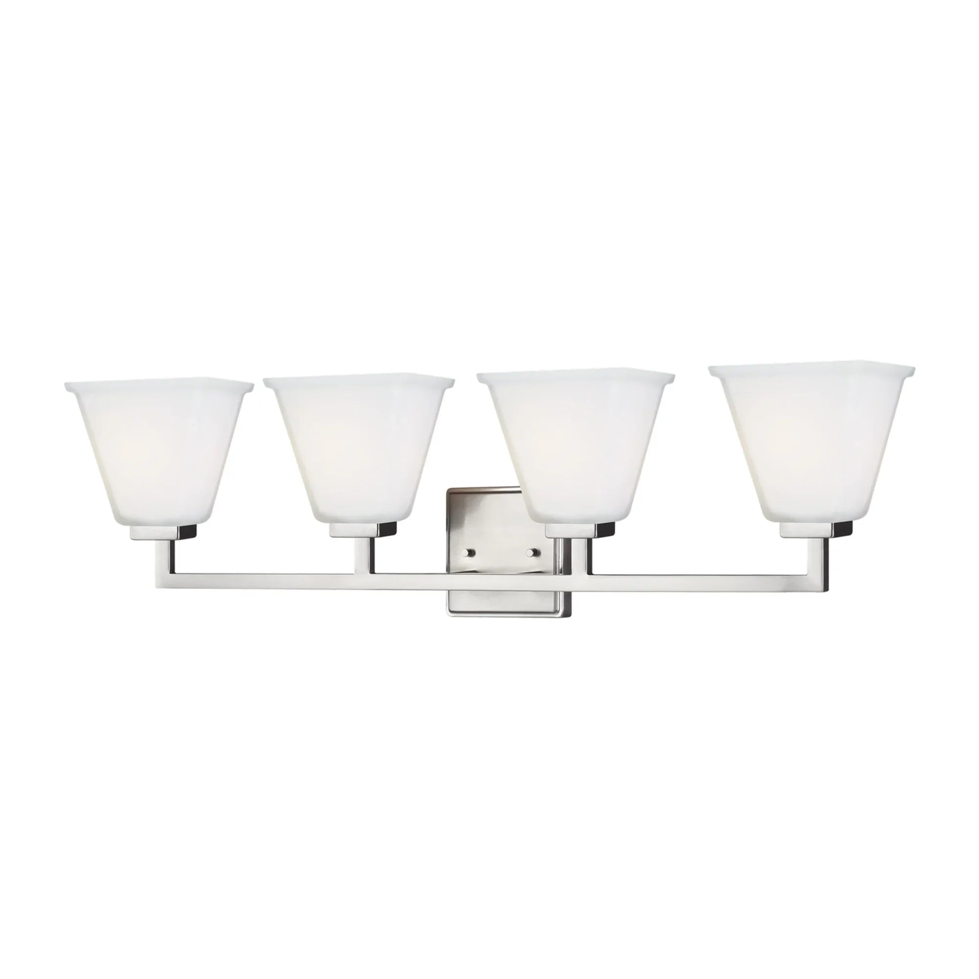 Ellis Harper 33" 4-Light LED Bathroom Vanity, Brushed Nickel Finish - Bees Lighting