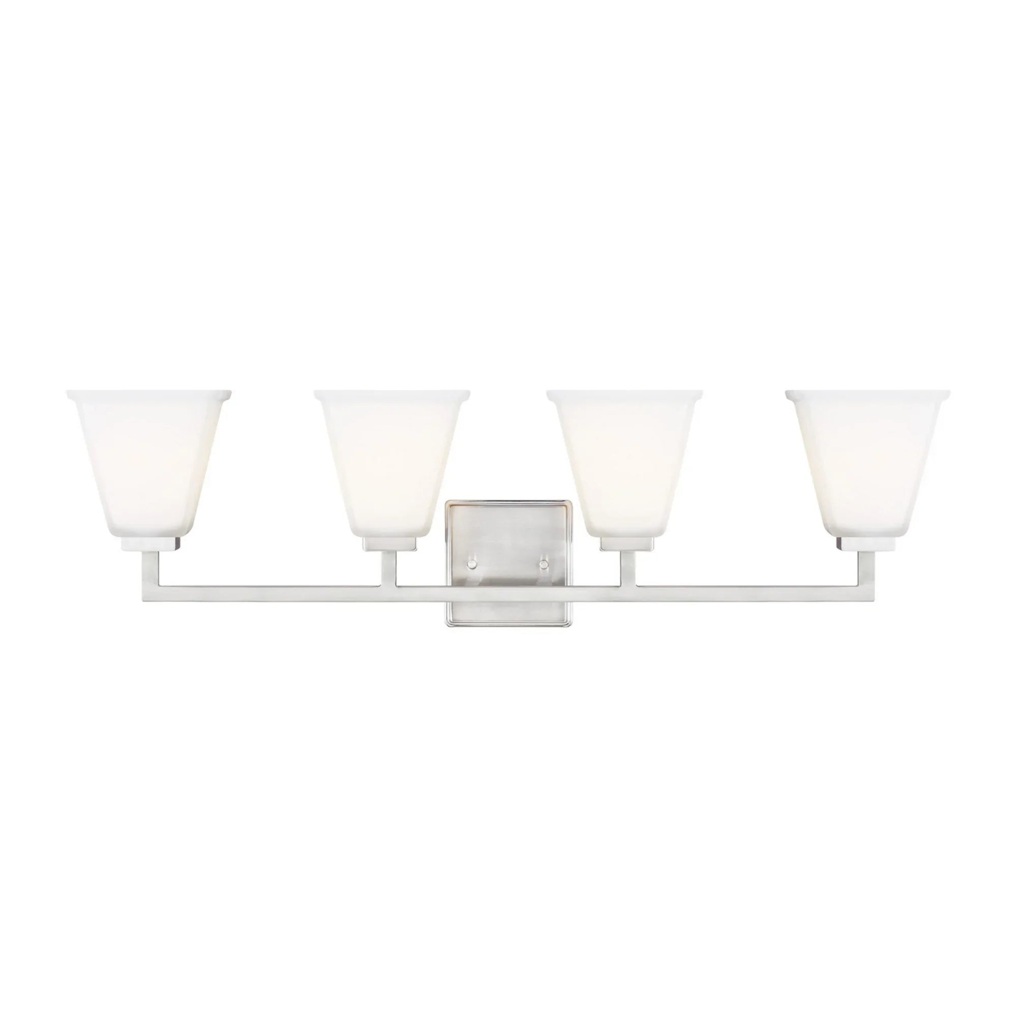 Ellis Harper 33" 4-Light LED Bathroom Vanity, Brushed Nickel Finish - Bees Lighting