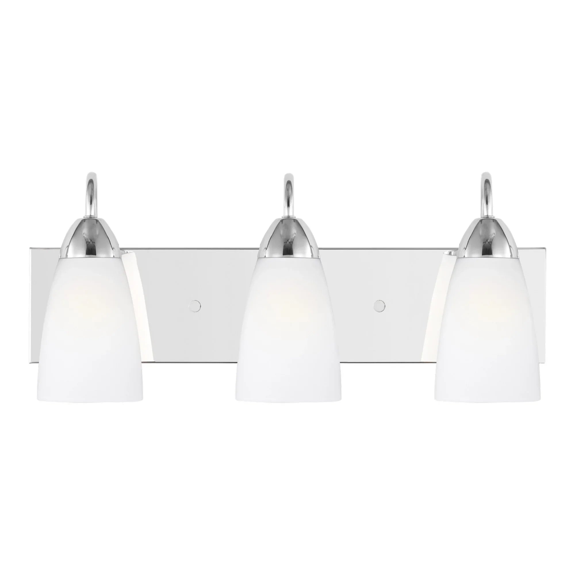 Seville 21" 3-Light Bathroom Vanity, Chrome Finish - Bees Lighting