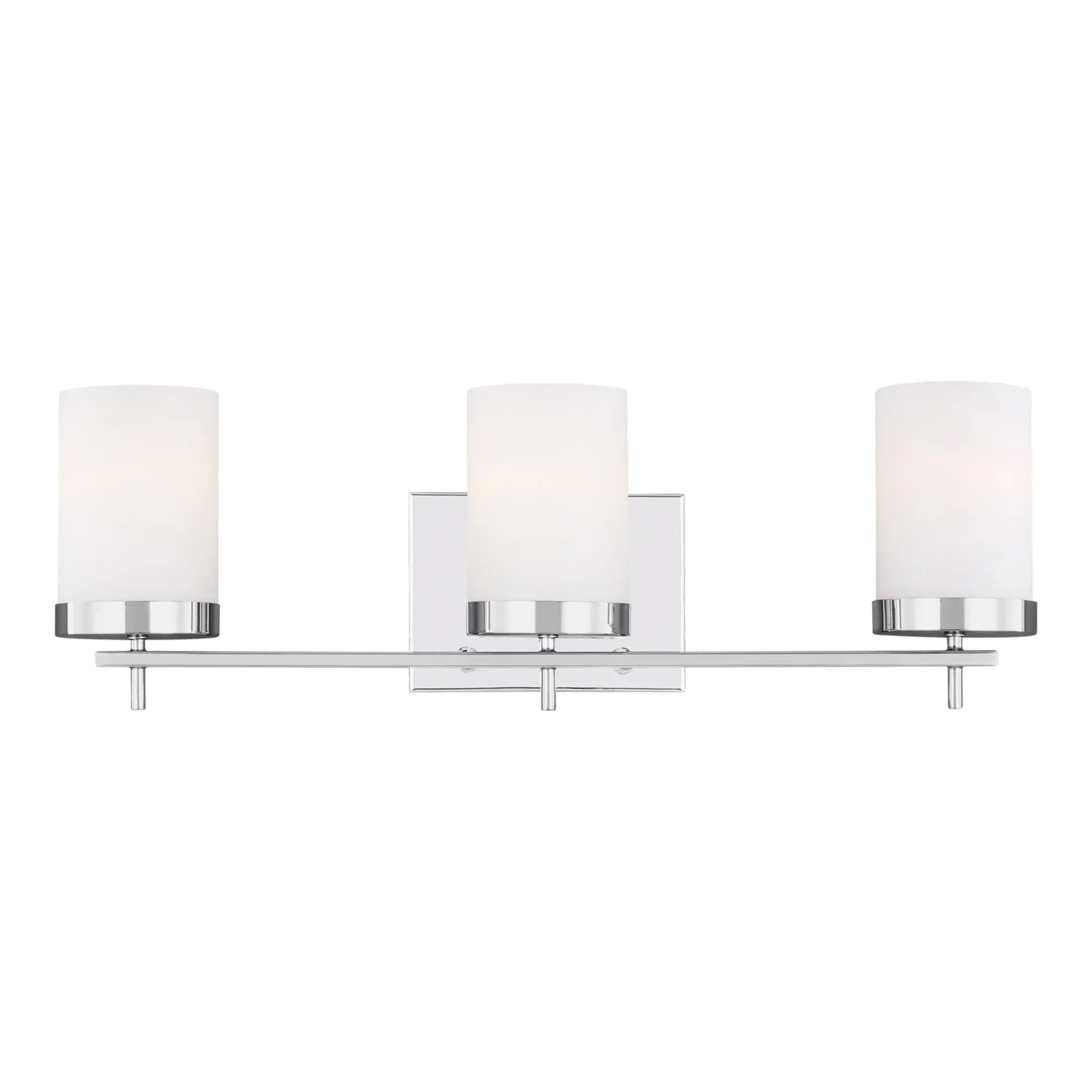 Zire 24" 3-Light Bathroom Vanity, Chrome Finish - Bees Lighting
