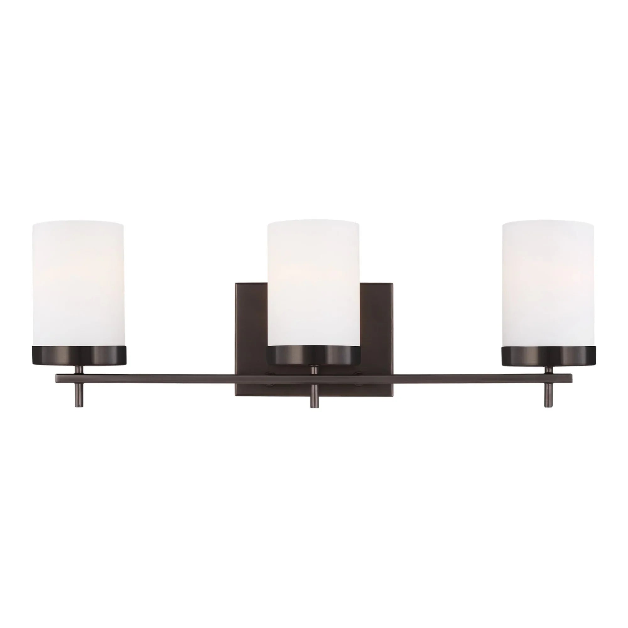 Zire 24" 3-Light Bathroom Vanity, Brushed Oil Rubbed Bronze Finish - Bees Lighting