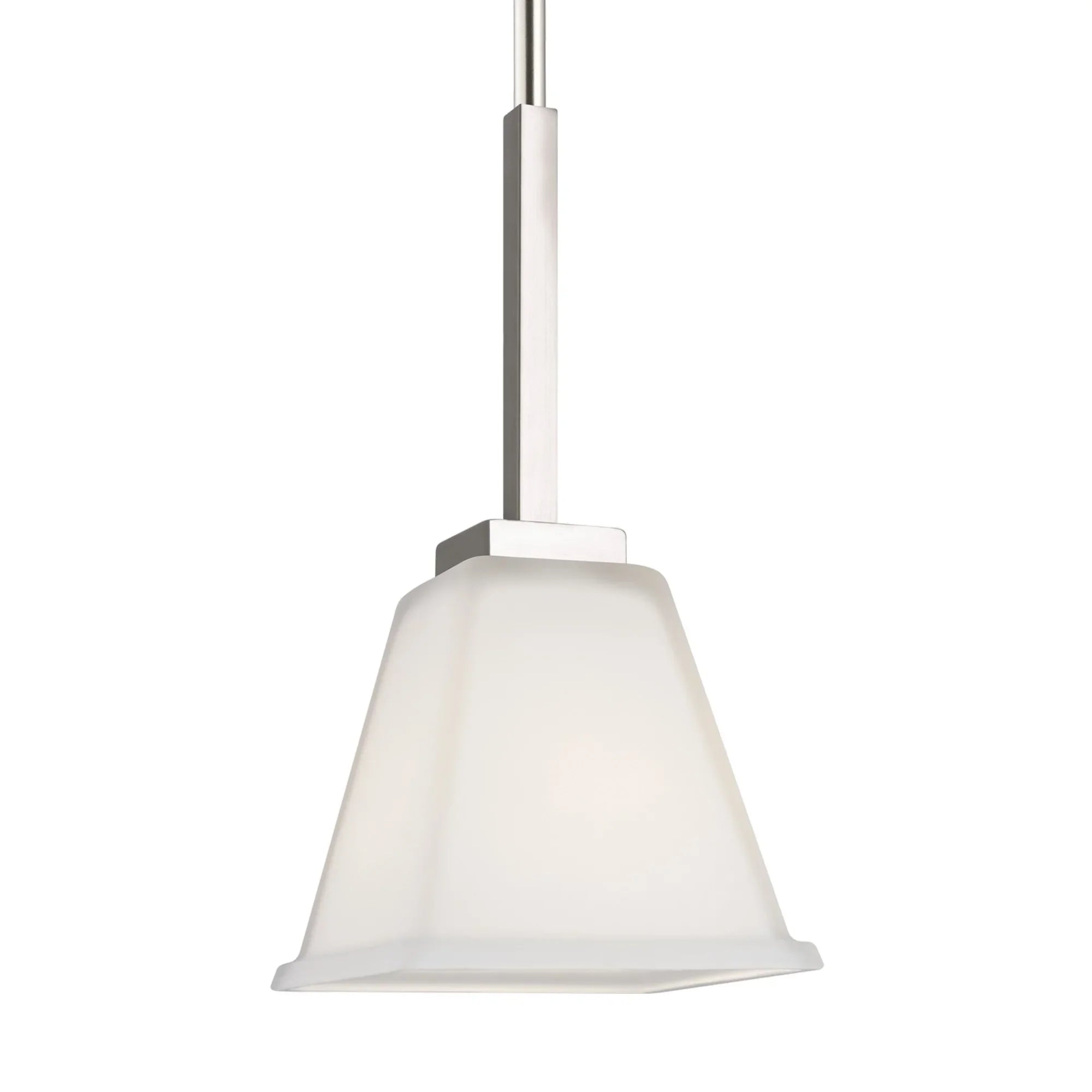 Ellis Harper 6" LED Mini Pendant, Brushed Nickel Finish - Bees Lighting