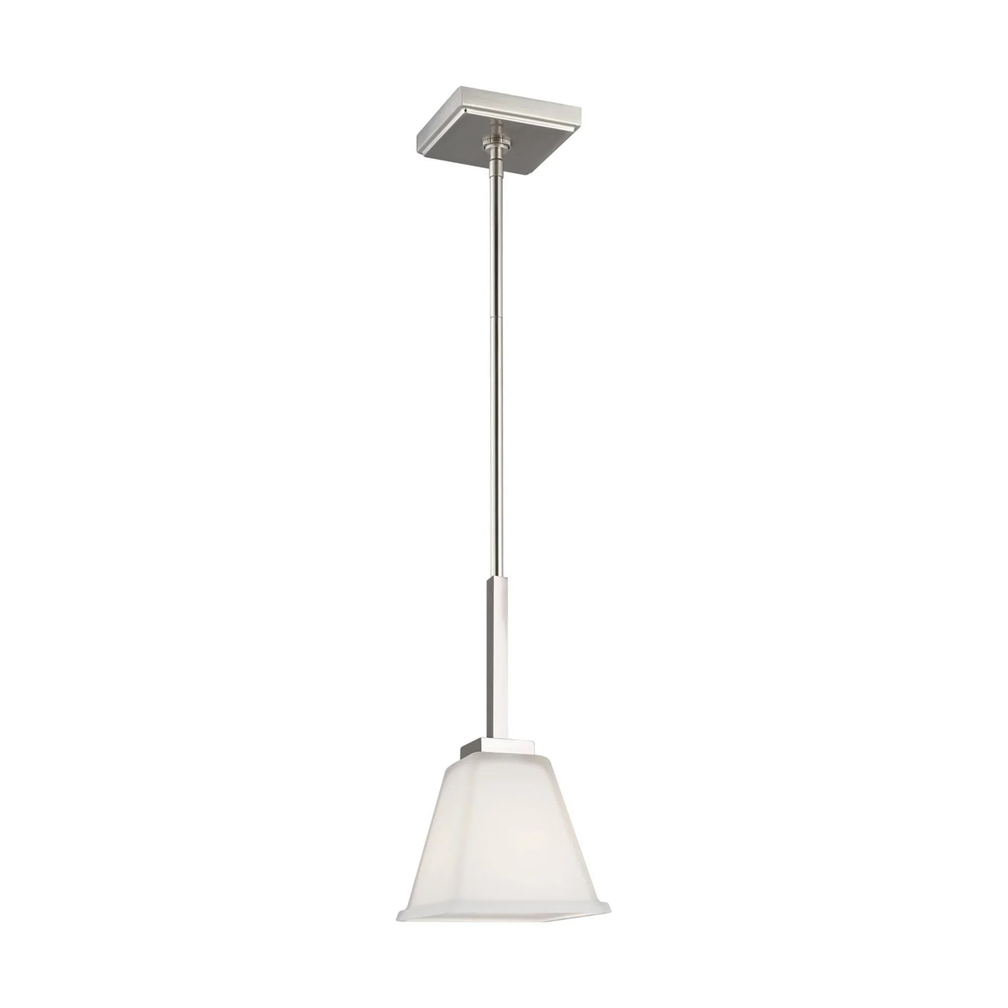 Ellis Harper 6" LED Mini Pendant, Brushed Nickel Finish - Bees Lighting