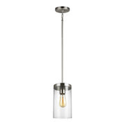 Zire 6" Pendant, Brushed Nickel Finish - Bees Lighting