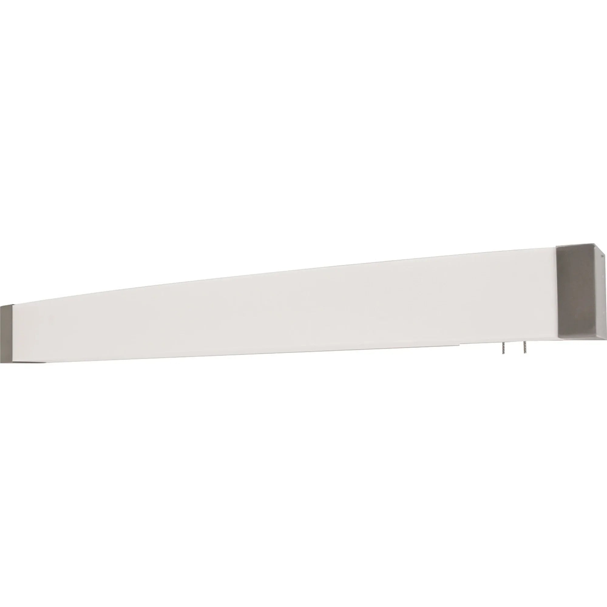 Algiers 37" LED Overbed Wall Light, Satin Nickel Finish - Bees Lighting