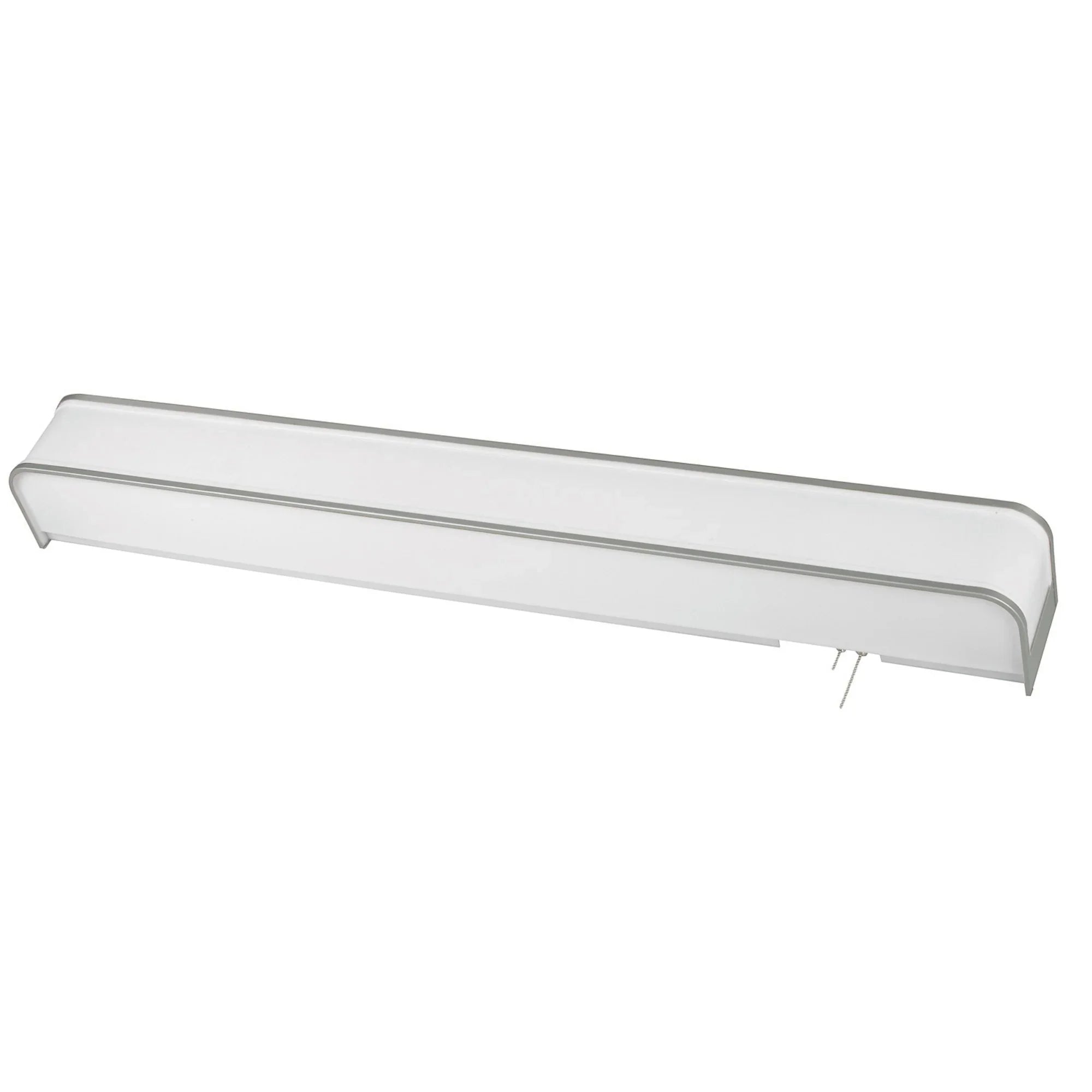 Sheridan 56" LED Overbed Wall Light, Satin Nickel Finish - Bees Lighting