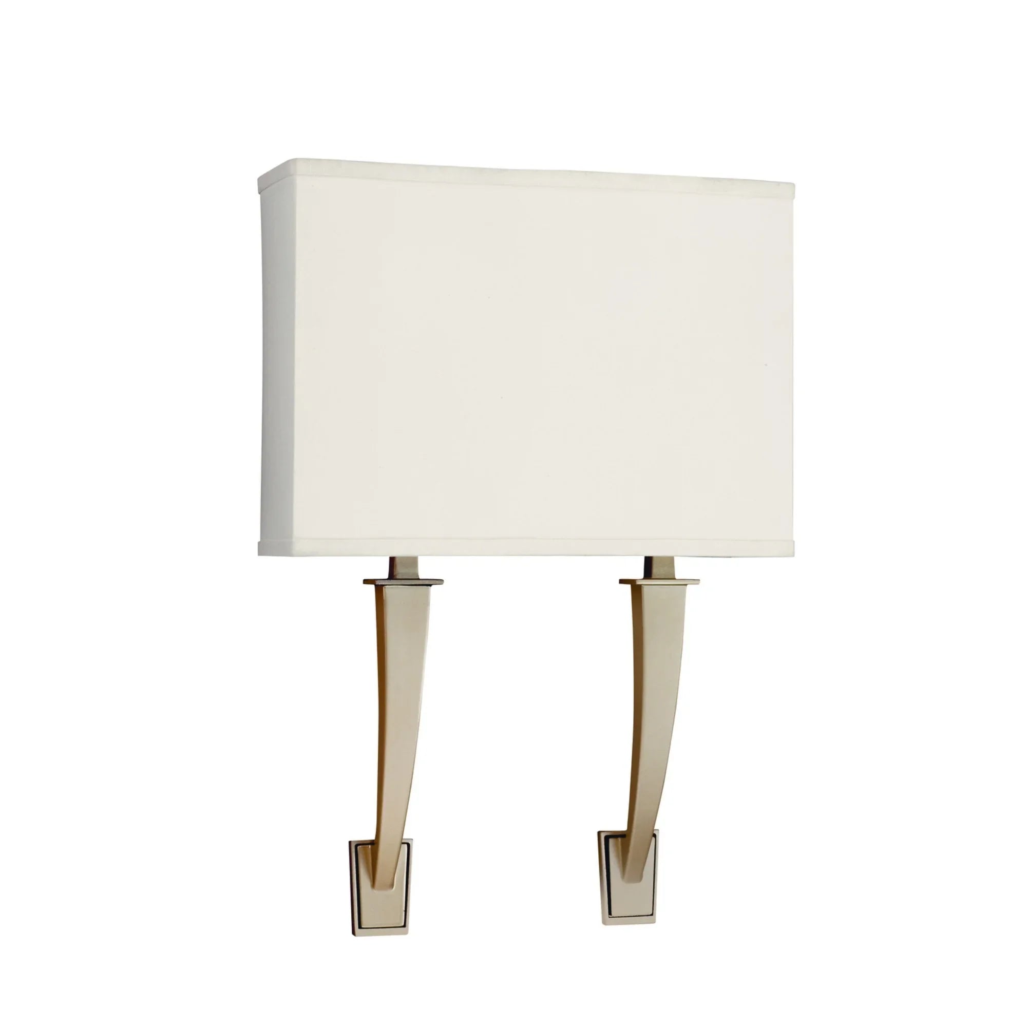 Sheridan 18" Double Arm LED Wall Sconce, Champagne Finish - Bees Lighting