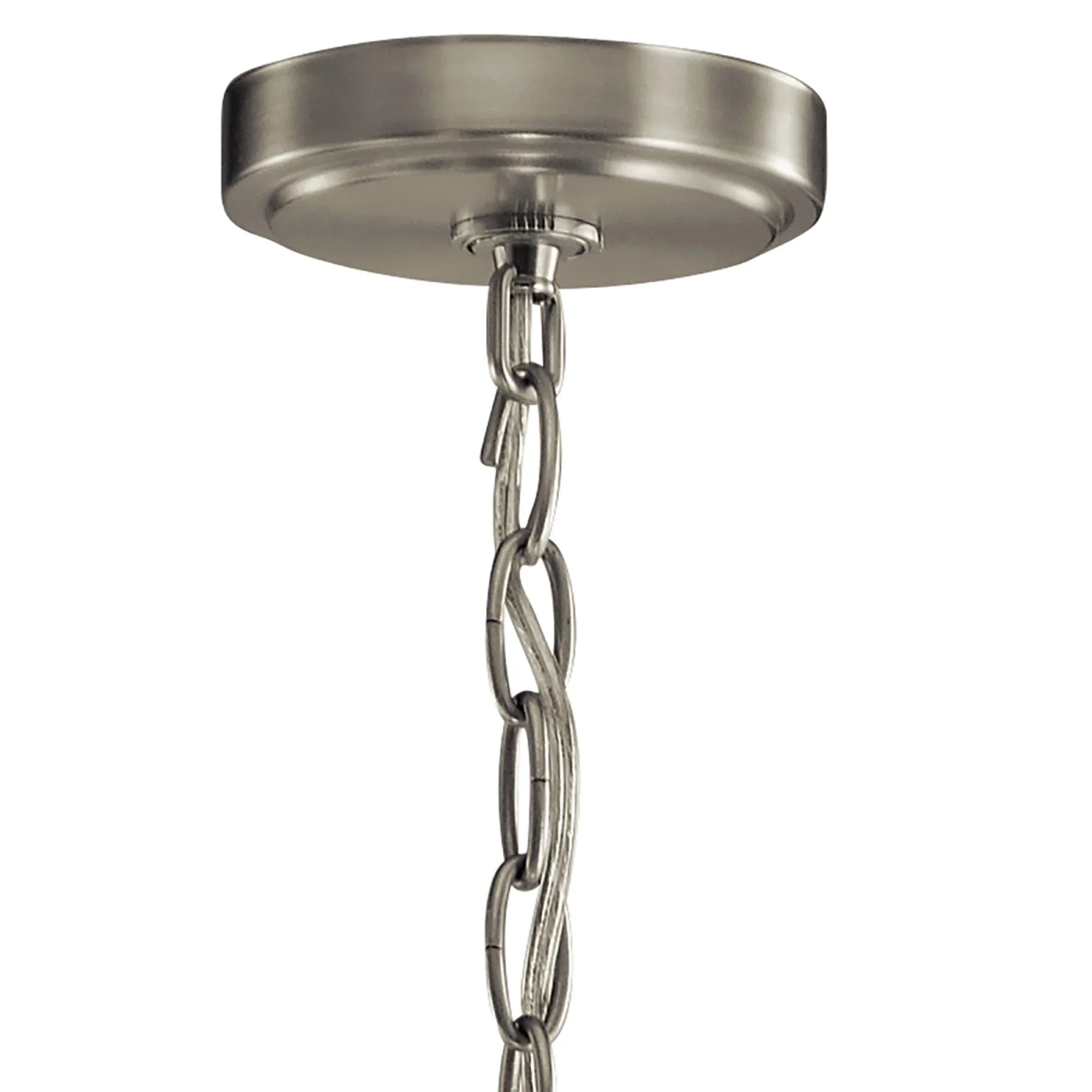 Voleta 22" 4-Light Foyer Pendant, Brushed Nickel Finish - Bees Lighting