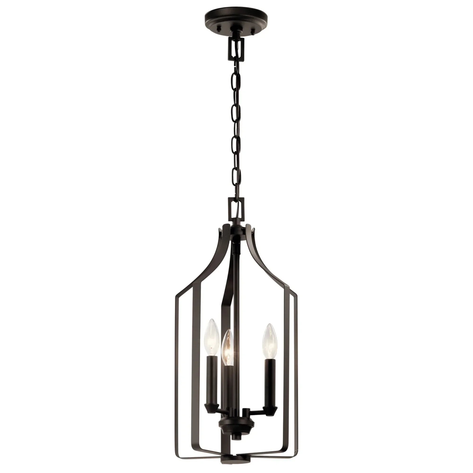 Morrigan 10" 3-Light Foyer Pendant - Bees Lighting