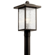 Capanna 18" Outdoor Post Light, Olde Bronze Finish - Bees Lighting