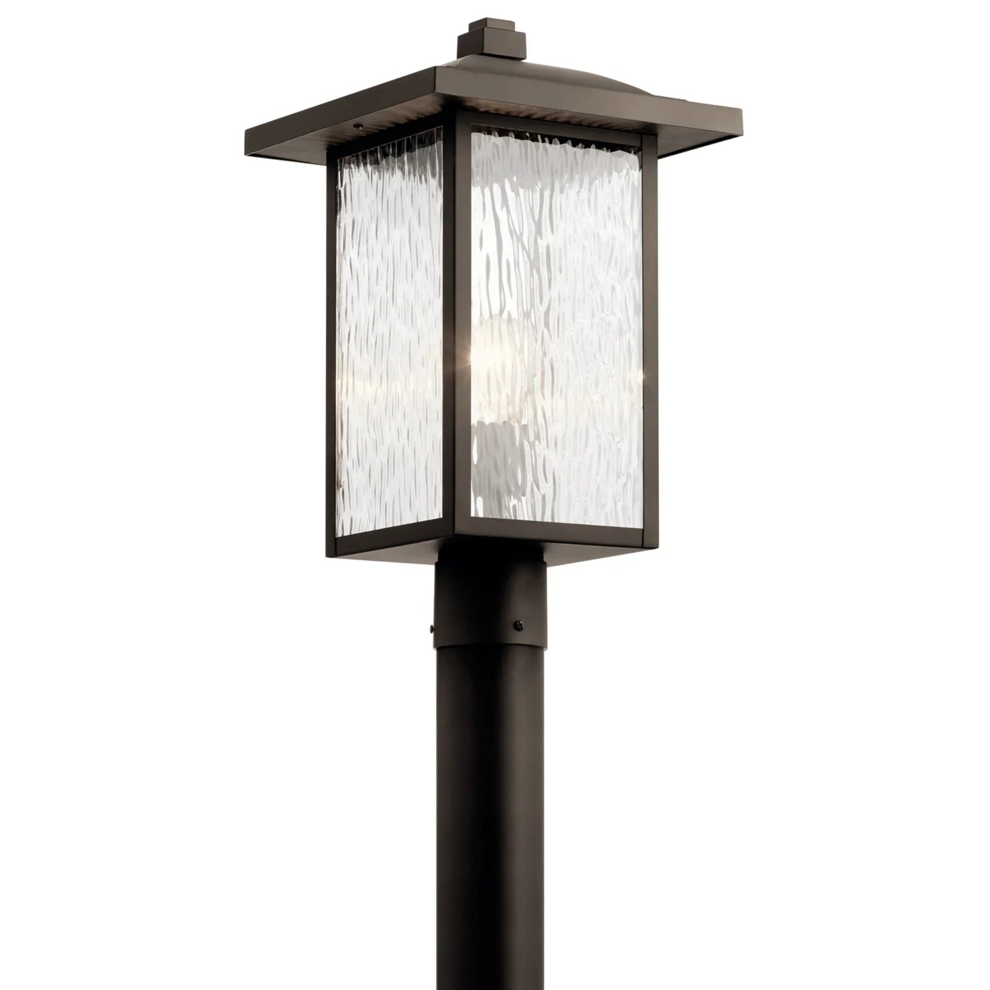 Capanna 18" Outdoor Post Light, Olde Bronze Finish - Bees Lighting
