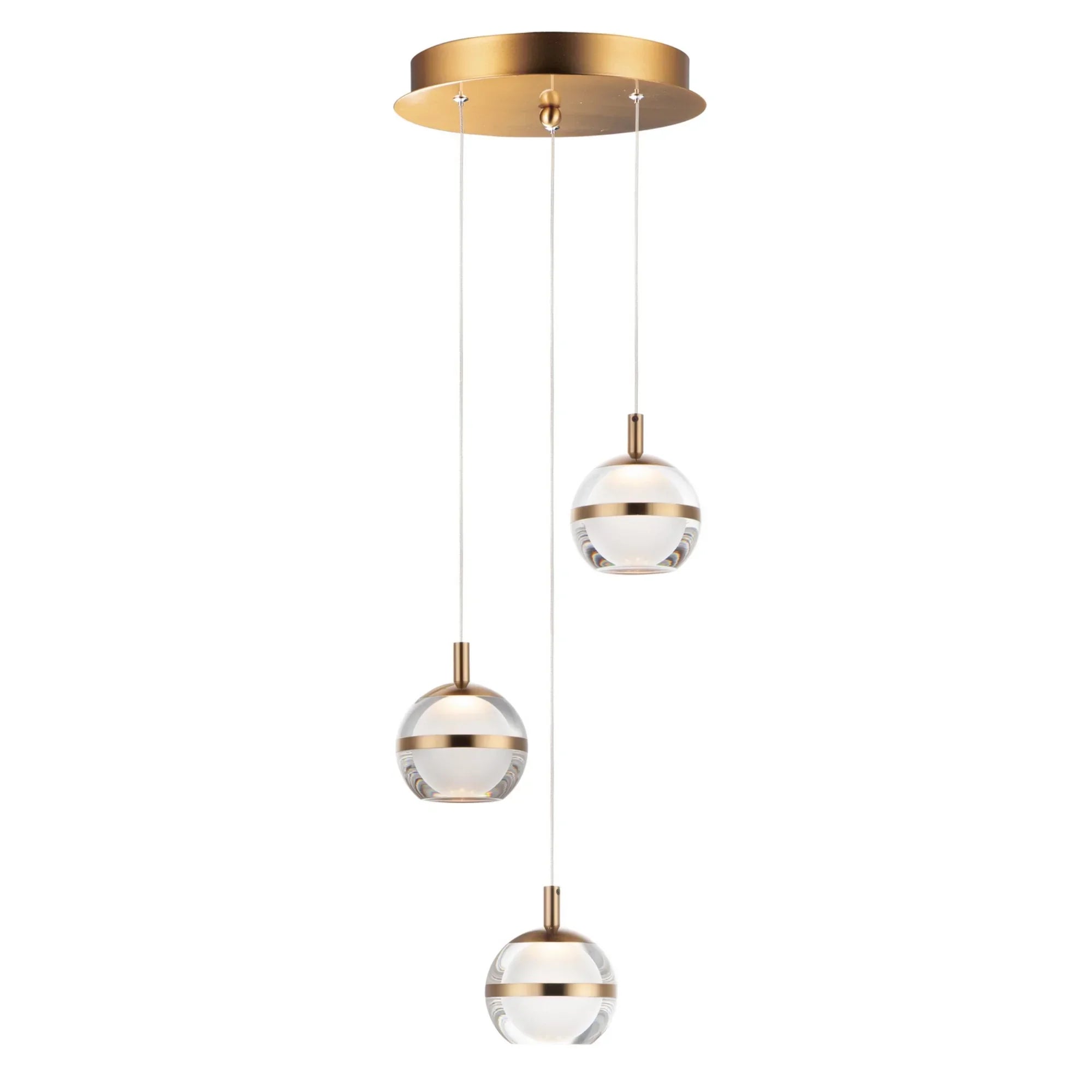 Swank Multi-Light LED Pendant - Bees Lighting