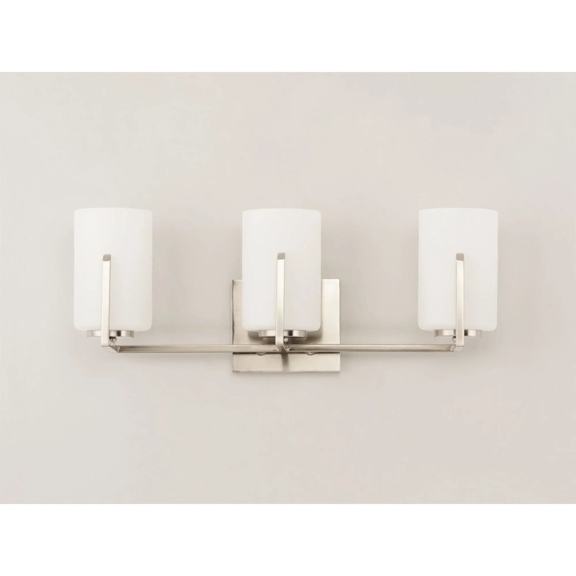 Dart 21" 3 Lights Vanity Light, Satin Nickel Finish - Bees Lighting