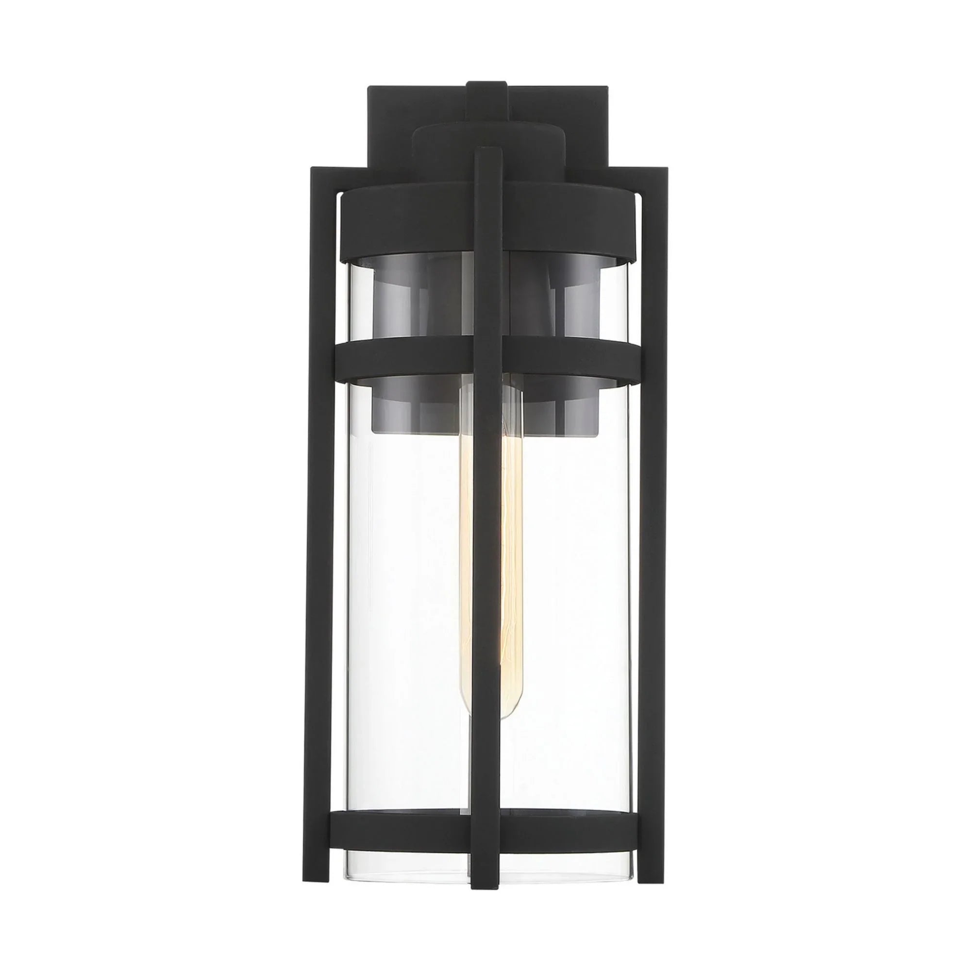 TofIno 15" Outdoor Wall Light, Black Finish - Bees Lighting