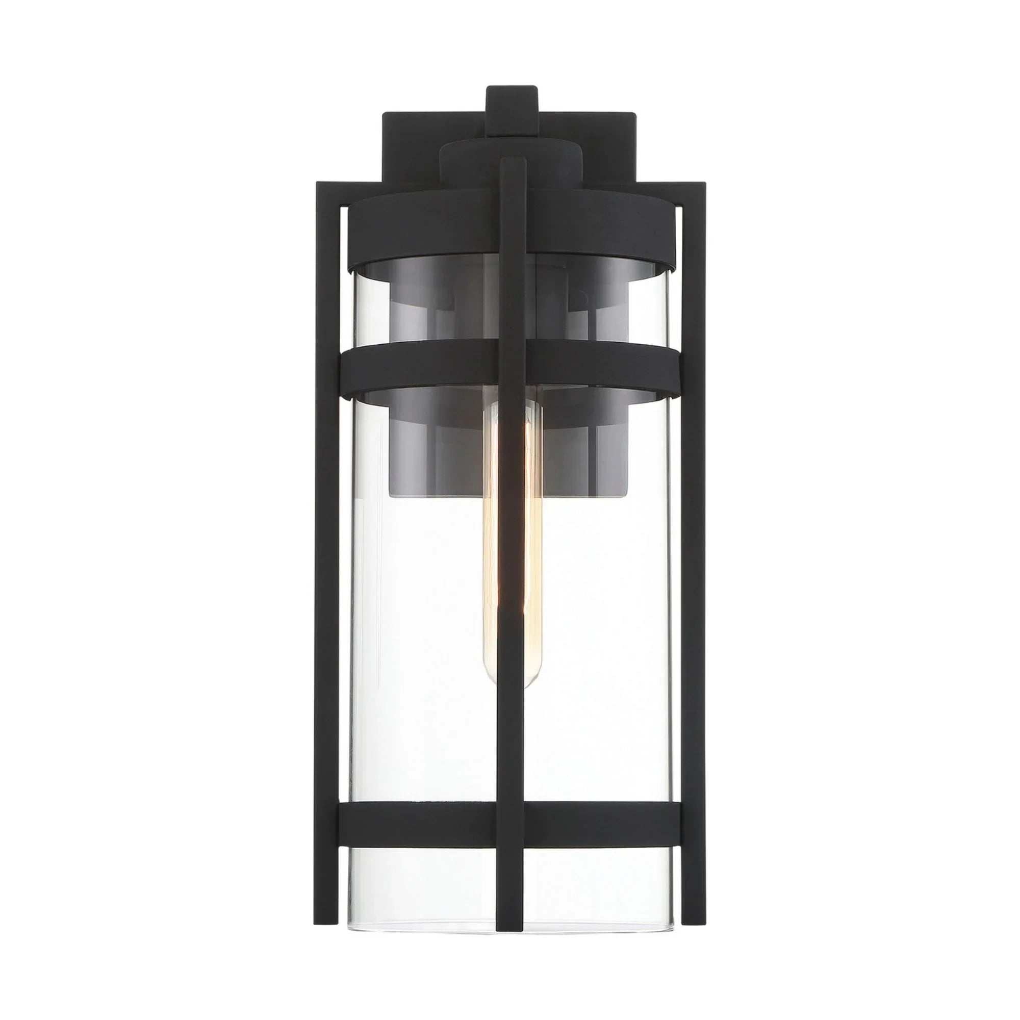 TofIno 16" Outdoor Wall Light, Black Finish - Bees Lighting