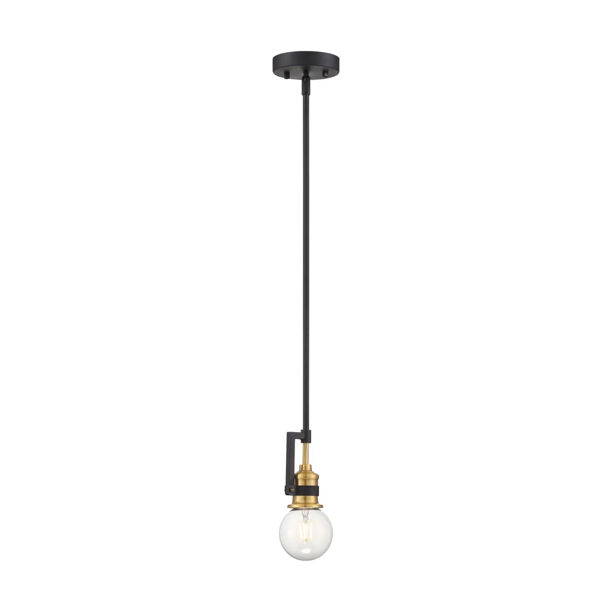 Intention 3" Mini Pendant, Black Finish - Bees Lighting