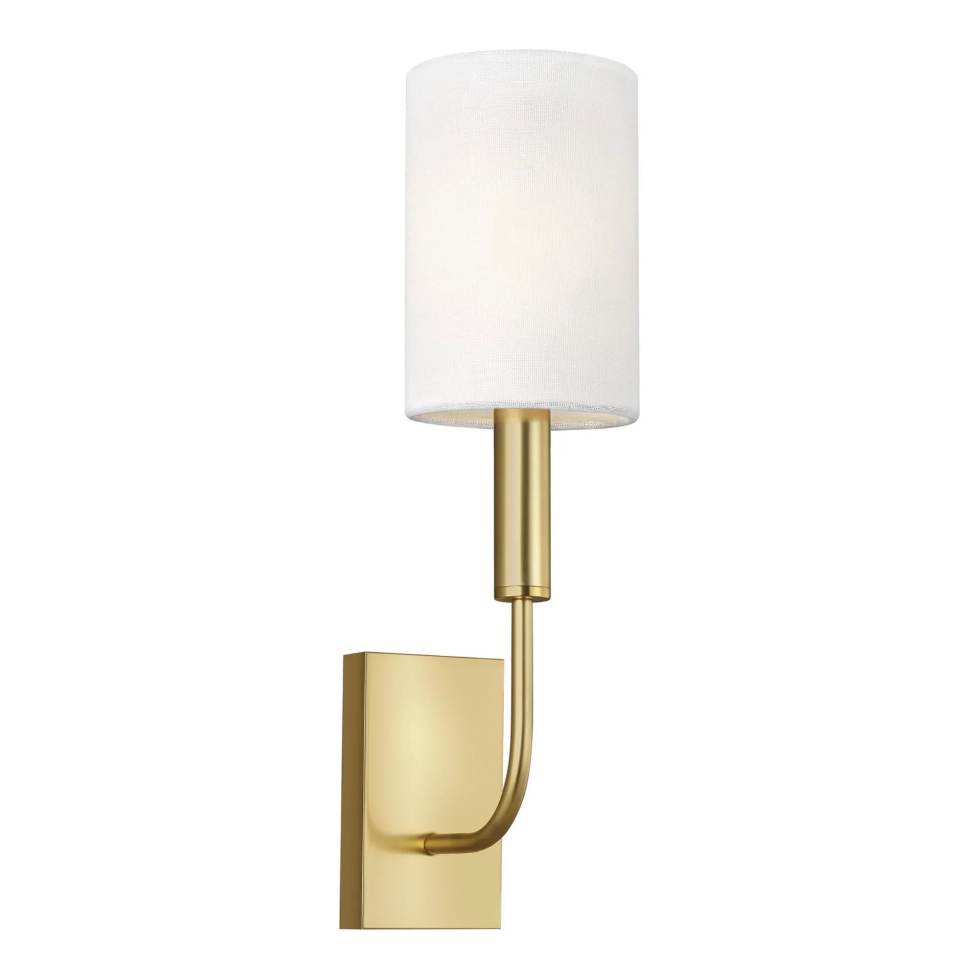 Brianna 14" Wall Sconce, Burnished Brass Finish - Bees Lighting