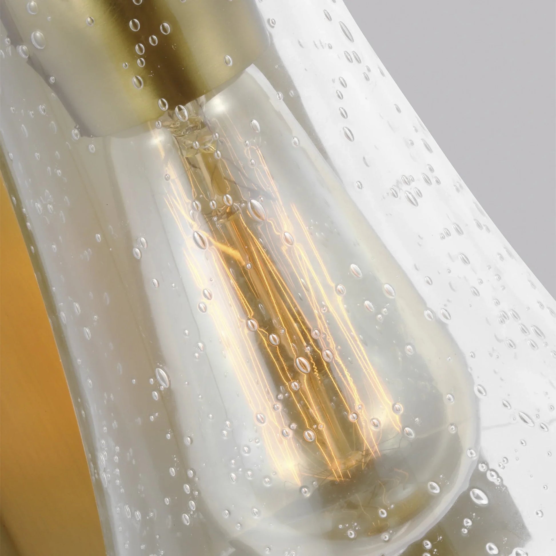 Monterro 11" Bath Sconce, Burnished Brass Finish - Bees Lighting