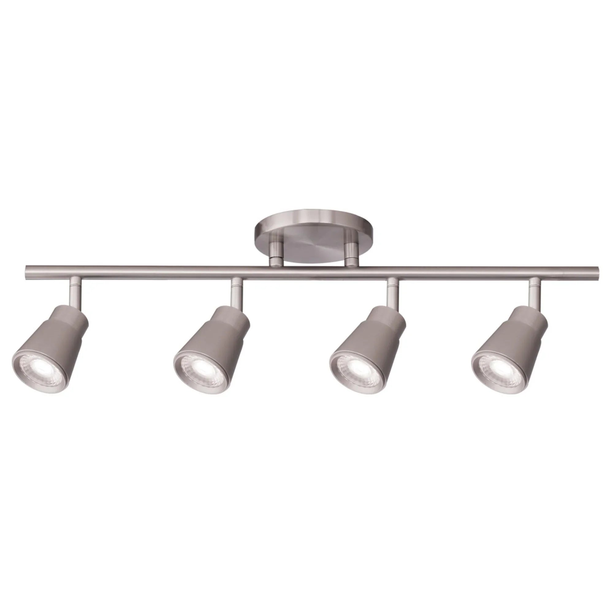 Solo 36" LED Fixed Rail, Ceiling and Wall Mount, Brushed Nickel Finish - Bees Lighting