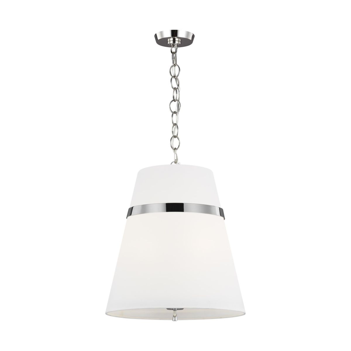 CORDTLANDT 18 in. 3 Lights Pendant Light Nickel finish - Bees Lighting