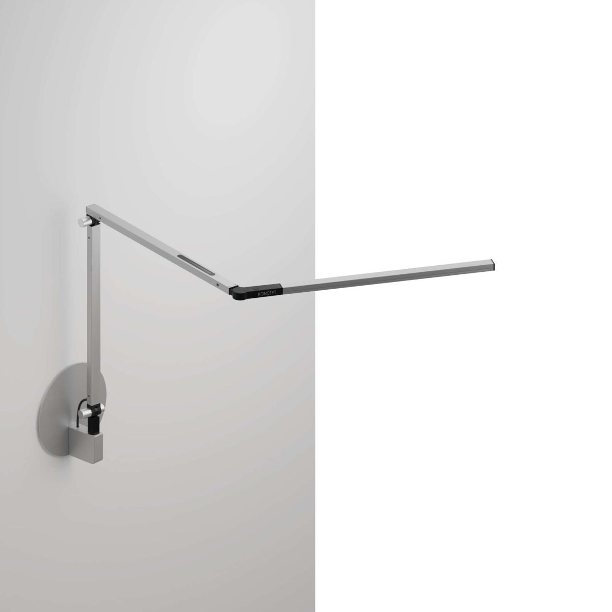 Z-Bar Mini Contemporary Hardwired wall mount LED Swing Arm Wall Lamp Cool White Light