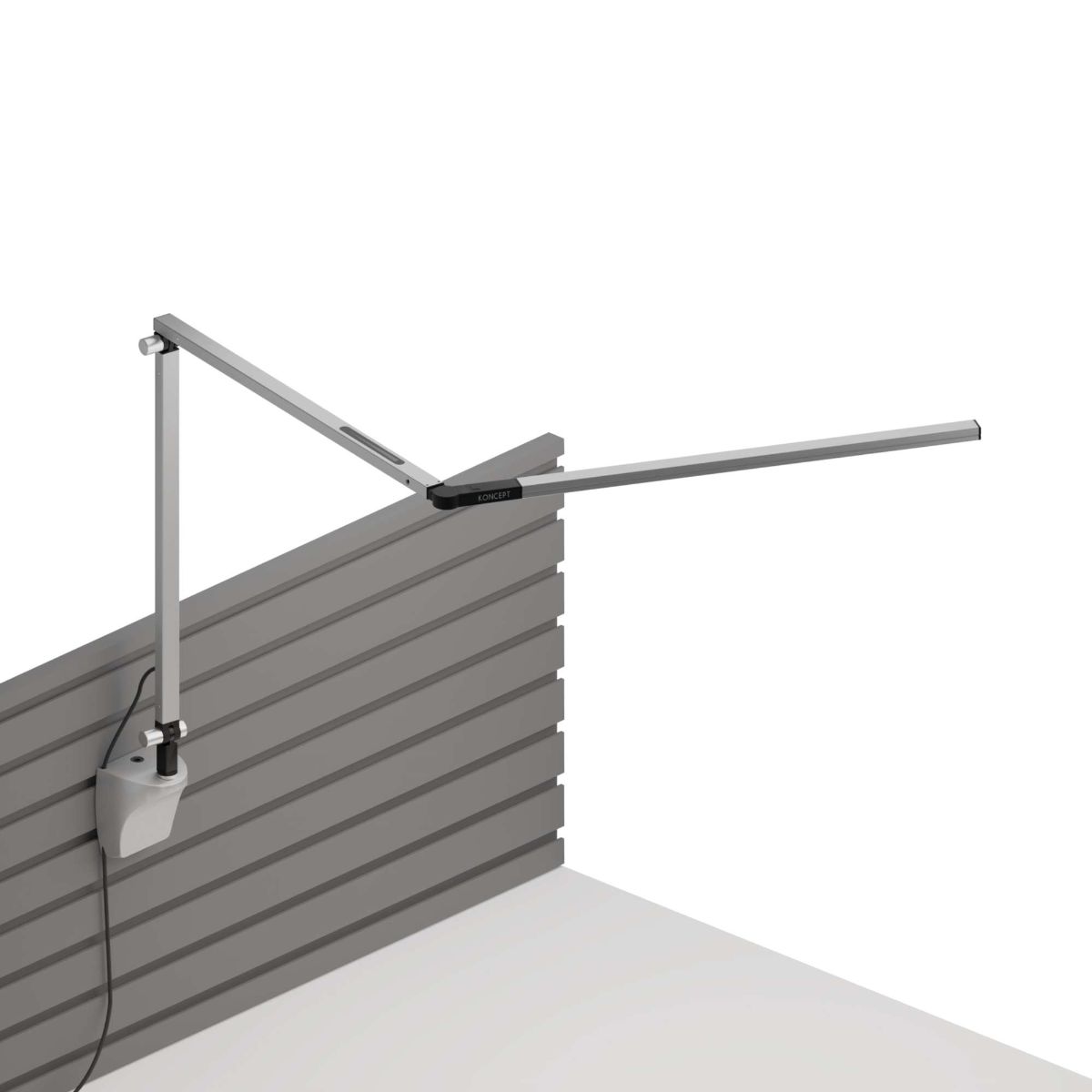Z-Bar Slim Contemporary Slatwall mount LED Swing Arm Wall Lamp Warm White Light
