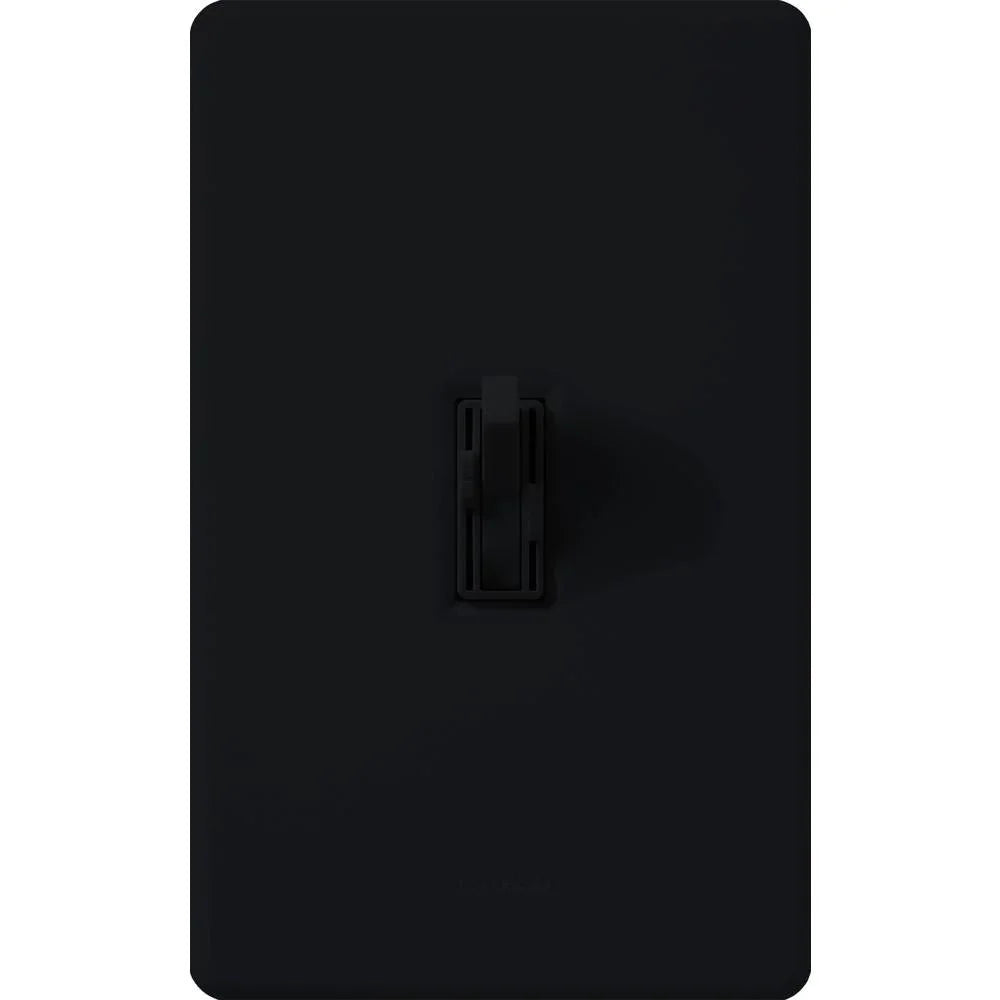 Ariadni 3-Speed Toggler Fan Control and Dimmer Switch, Single Pole, Black - Bees Lighting