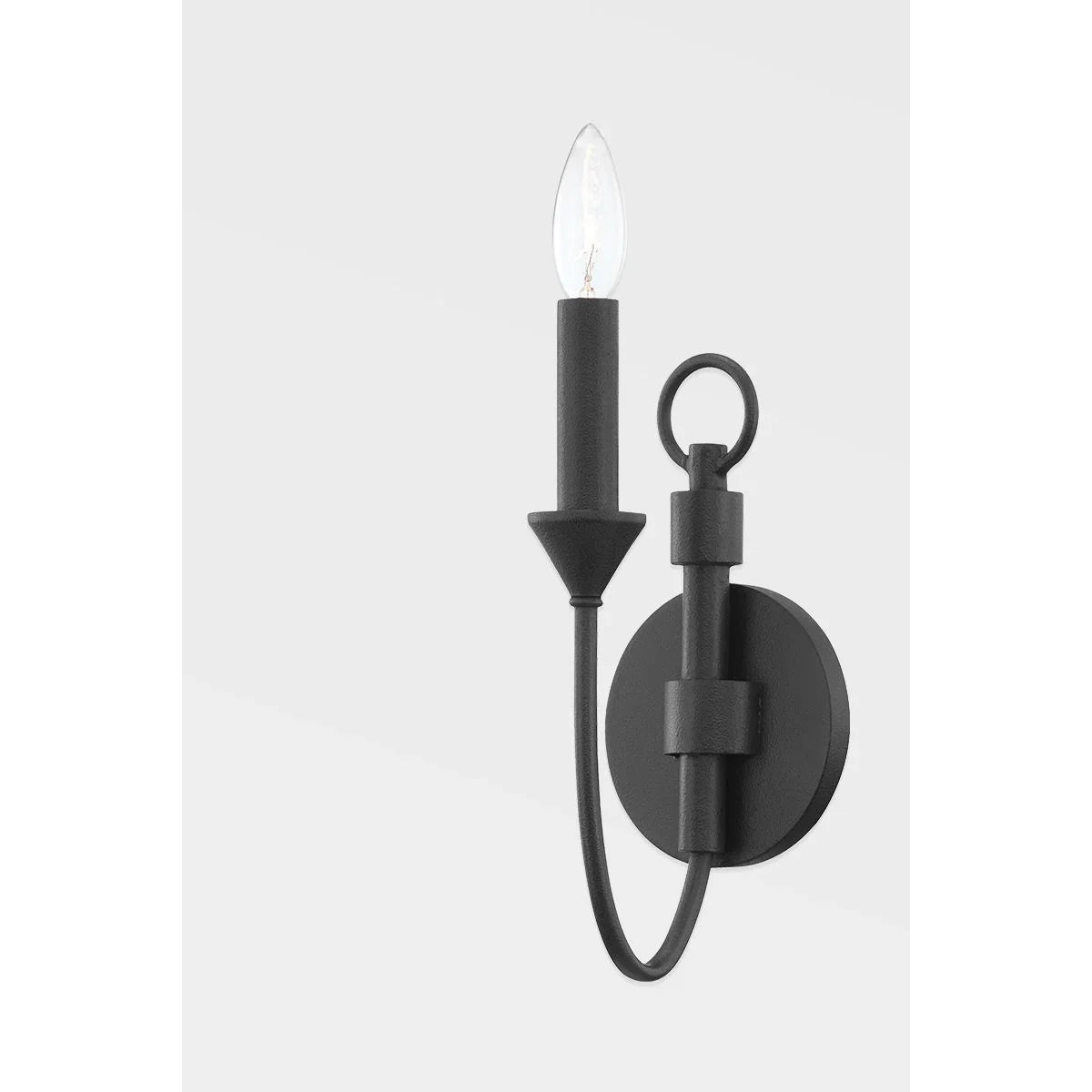 Cate 14 in. Armed Sconce Iron finish - Bees Lighting