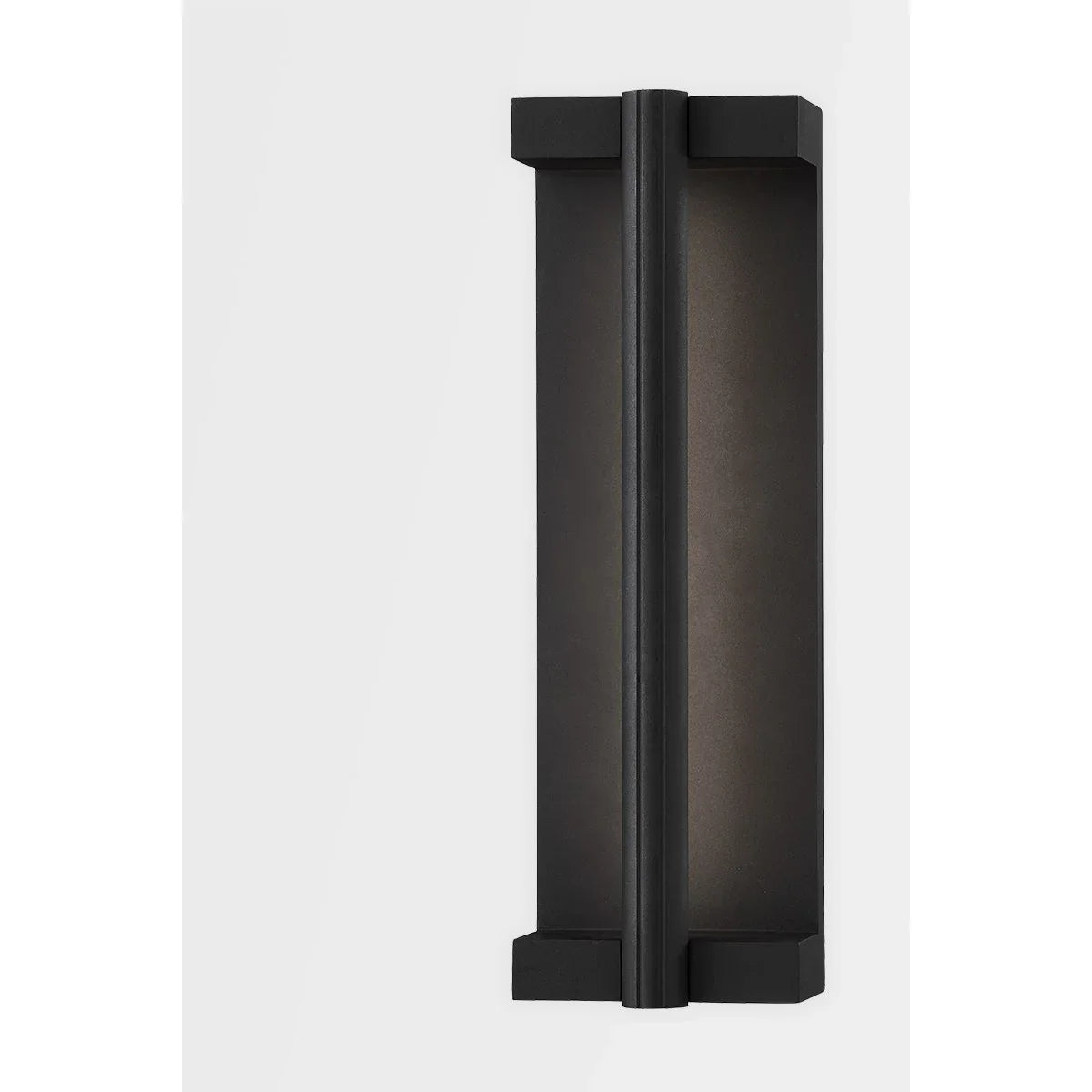 Calla 15 in. LED Outdoor Wall Sconce Textured Black Finish - Bees Lighting