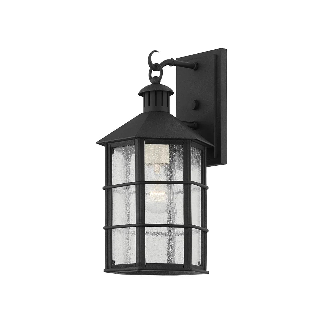 Lake County Outdoor Wall Lantern Iron Finish - Bees Lighting