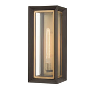 LOWRY Outdoor Wall Sconce Textured Bronze Finish - Bees Lighting