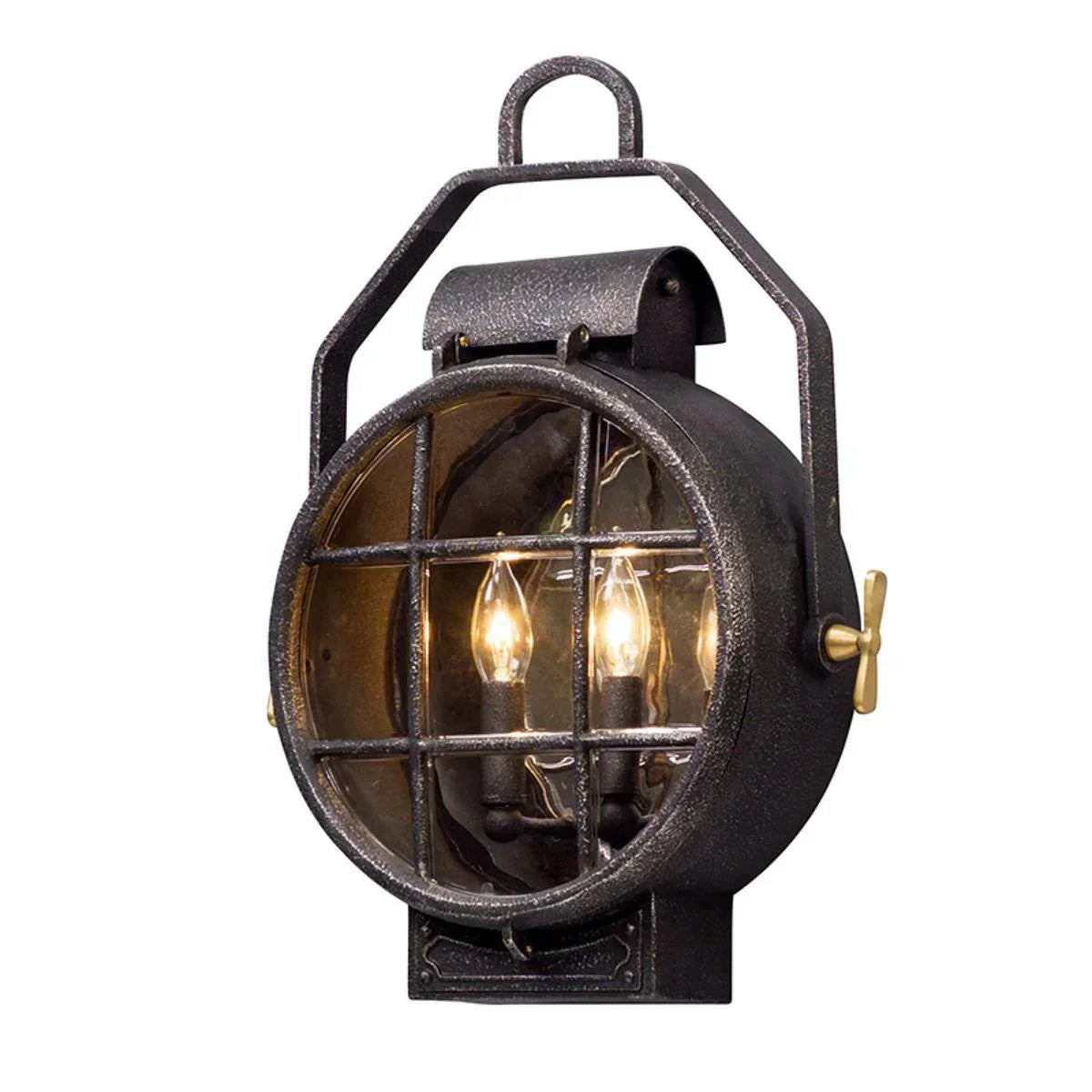 POINT LOOKOUT Outdoor Wall Sconce Silver Finish - Bees Lighting
