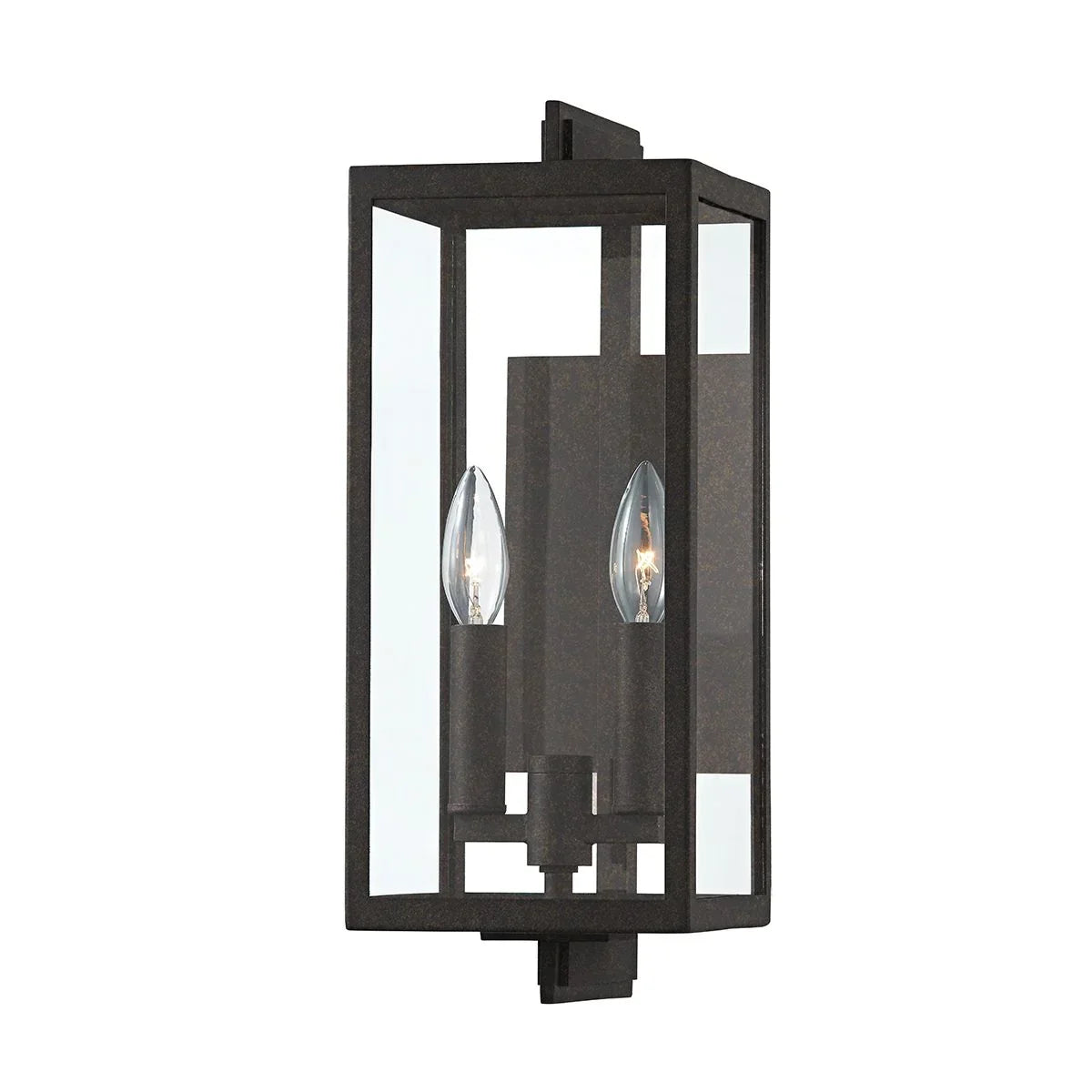 NICO Outdoor Wall Lantern French Iron Finish - Bees Lighting