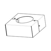 7" Round Tapered Pole Base Cover - Bees Lighting