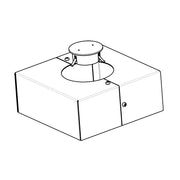 6" Round Tapered Pole 20ft Base Cover & Cap Kit - Bees Lighting