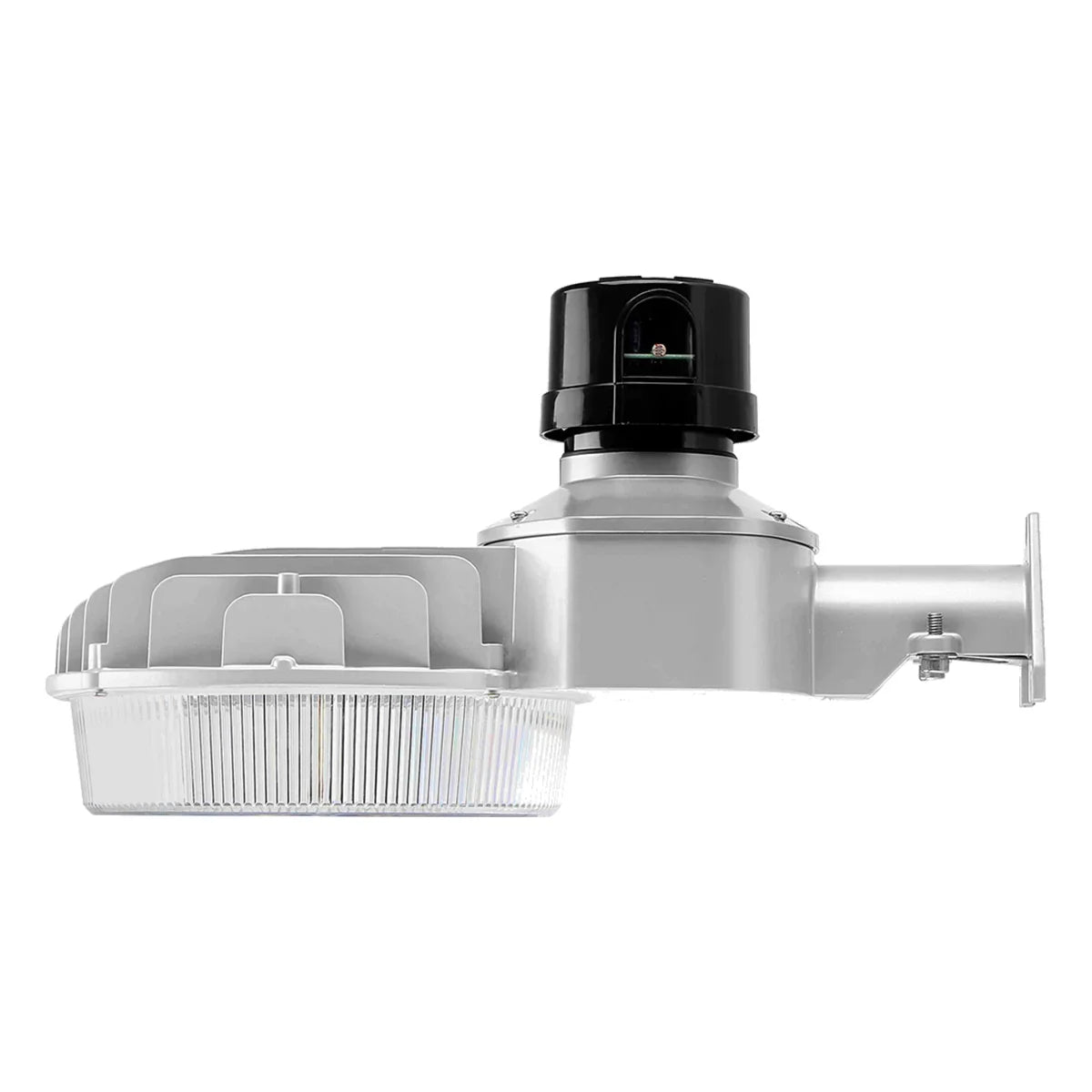 LED Dusk To Dawn Area Light, 80W, 12000Lm, 30K/40K/50K, 120-277V, Silver - Bees Lighting
