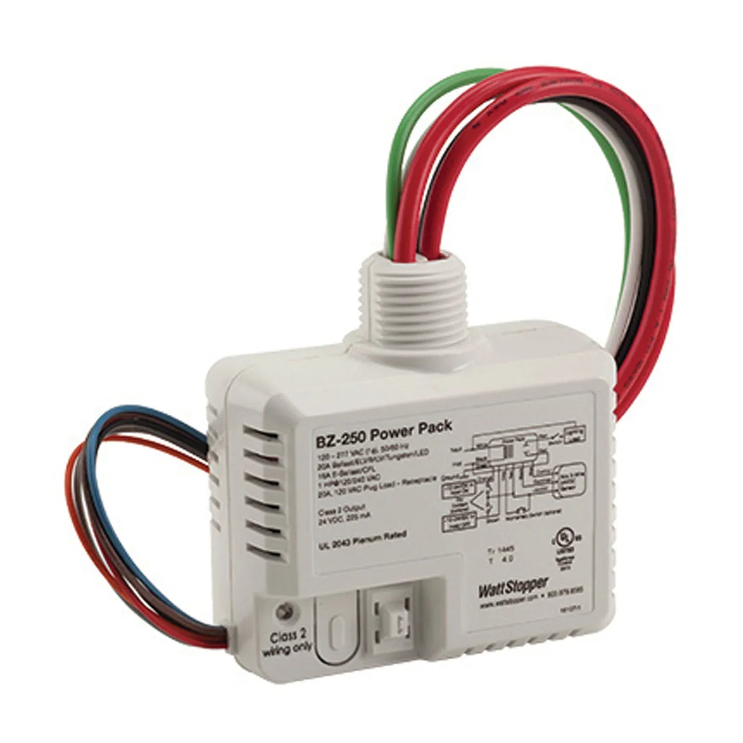 Wattstopper Power Pack, 120-277V, 225mA, 24 VDC, Auto or Manual On/Off - Bees Lighting