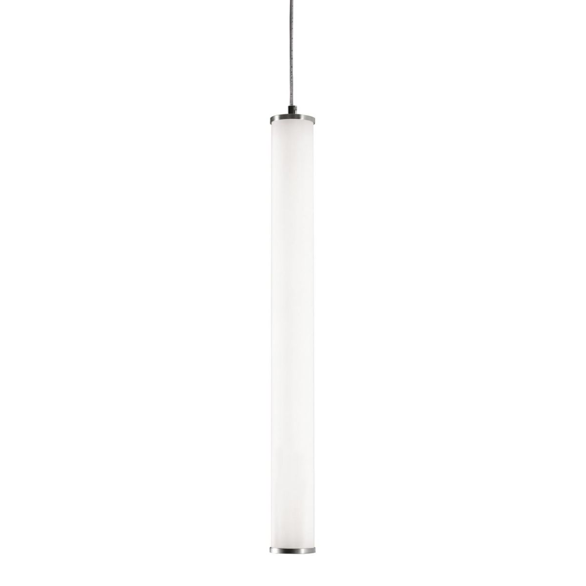 Caden 24 in. LED Pendant Light Satin Nickel Finish - Bees Lighting