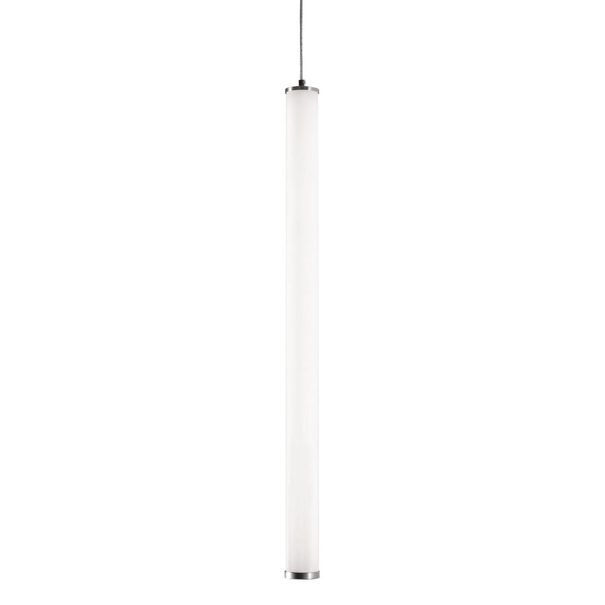 Caden 36 in. LED Pendant Light Satin Nickel Finish - Bees Lighting