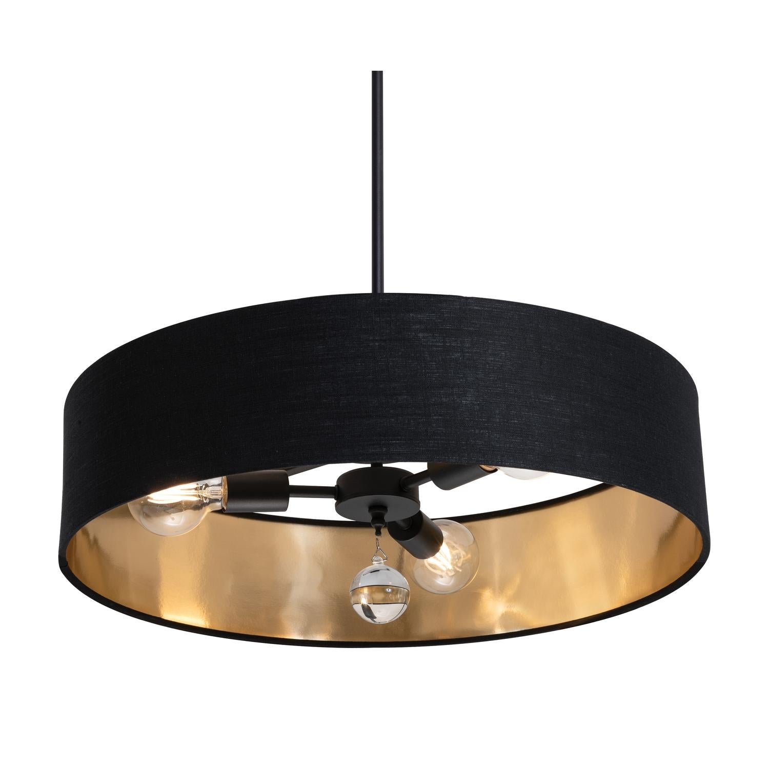 Celine 24'' 3-Light Convertible Pendant Light
